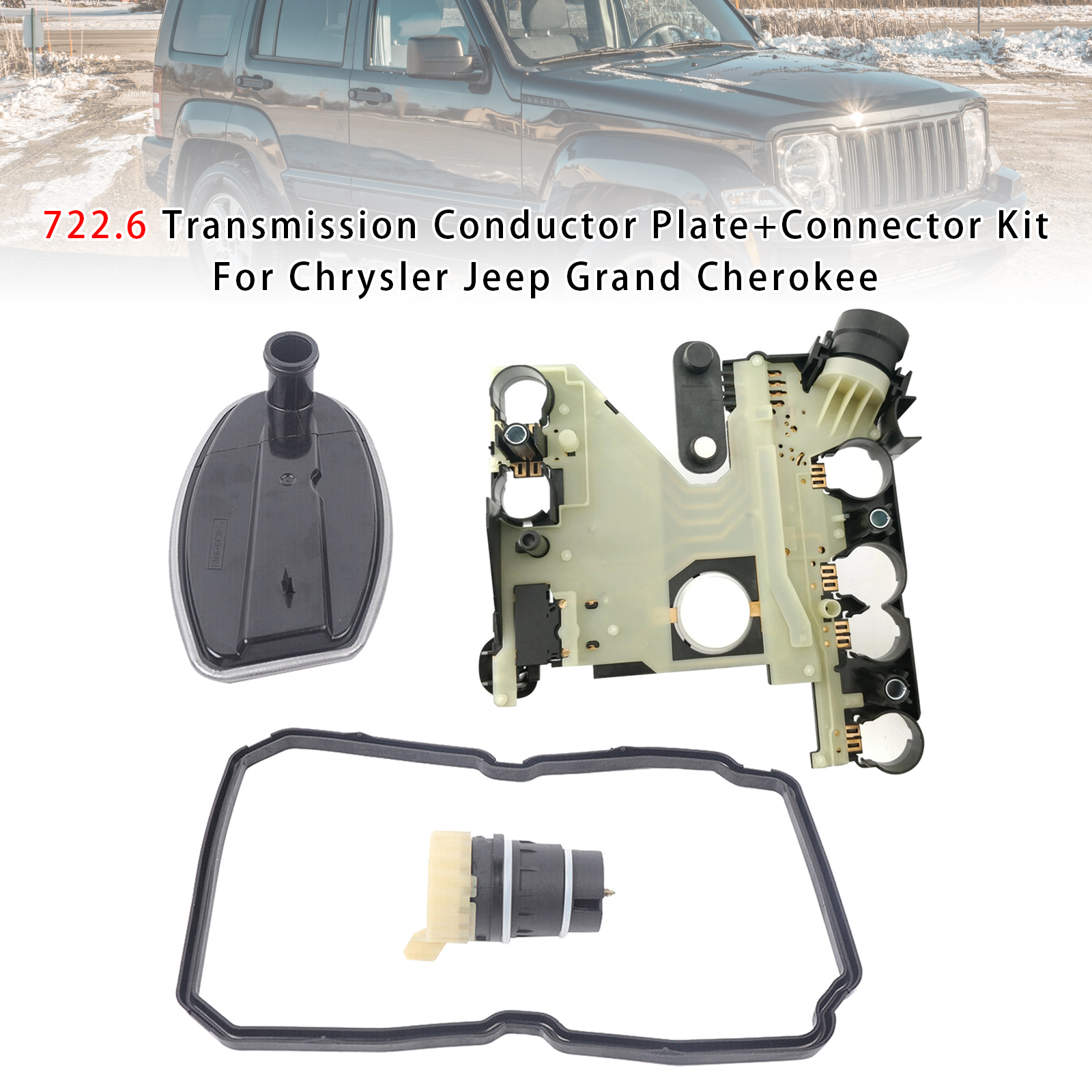 2005-2013 Chrysler 300 Crossfire 722.6 Transmission Conductor Plate+Connector Kit Generic