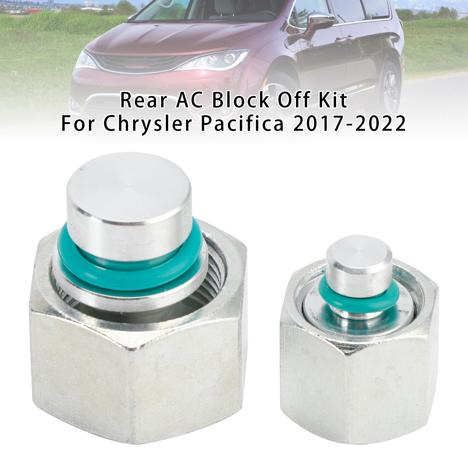 2017-2022 Chrysler Pacifica Rear AC Block Off Kit Generic