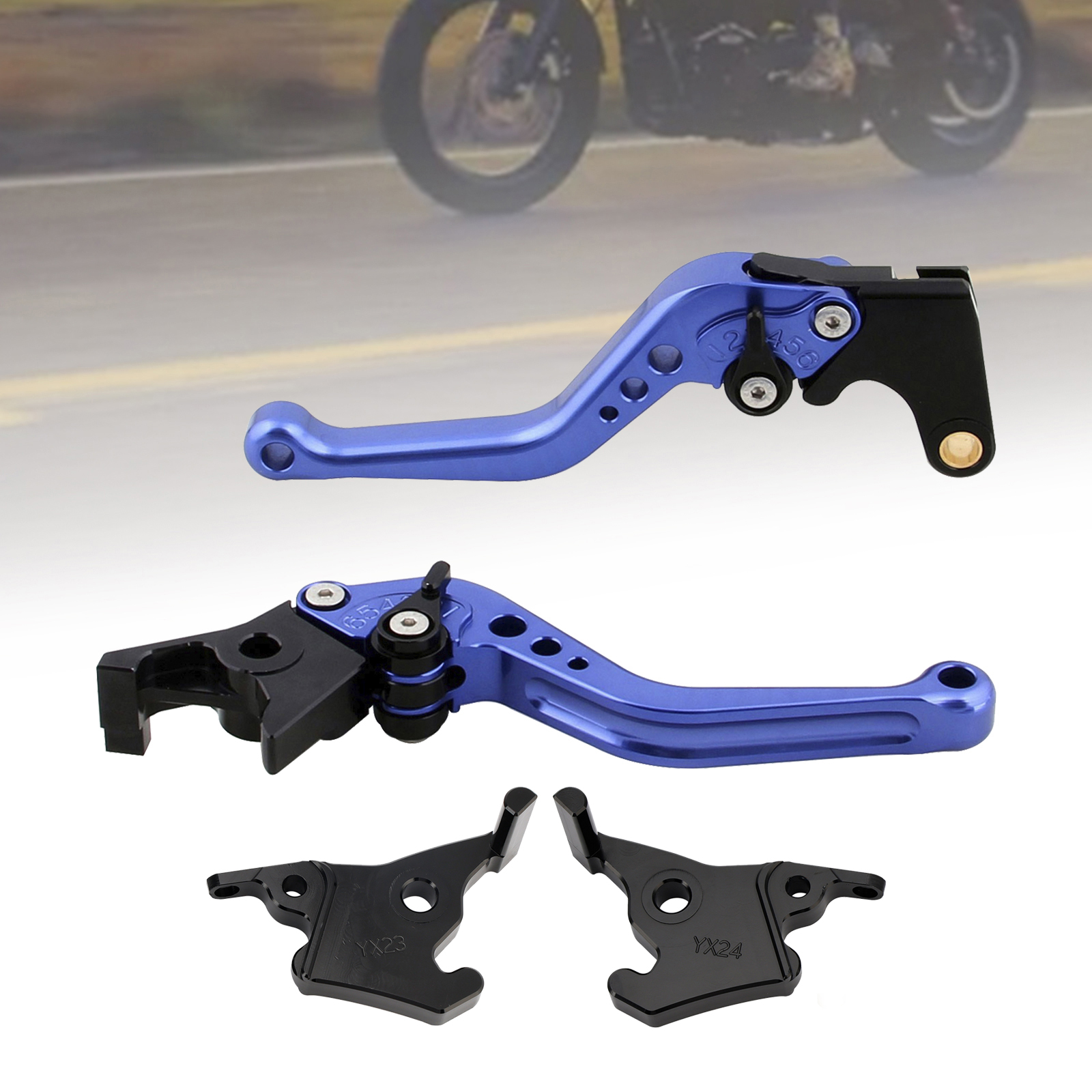 2023-2025 YAMAHA XMAX 300 NEW Short Clutch Brake Lever Blue Generic