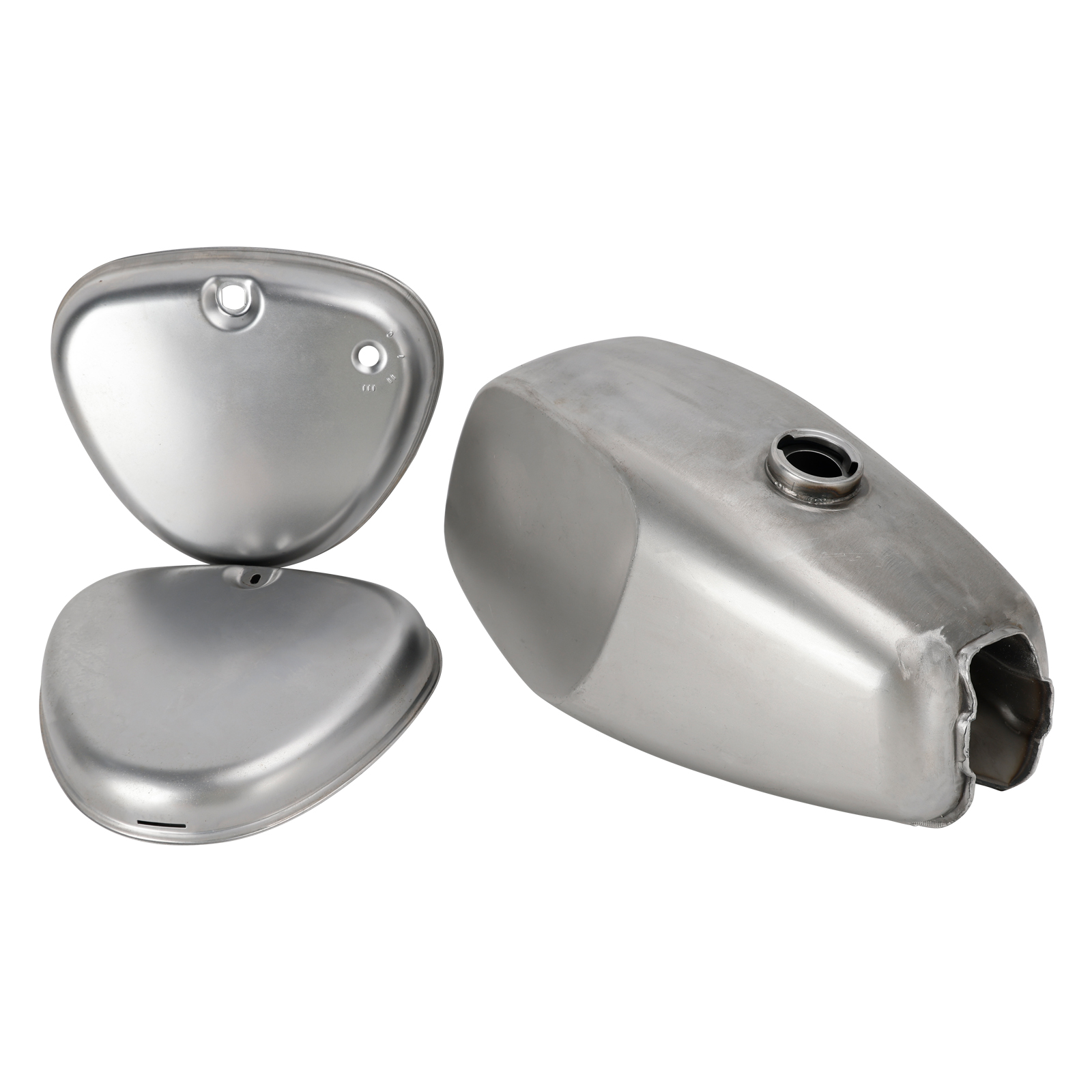 Simson S50 S51 S70 Fuel Tank and Side Cover set Unpainted Generic
