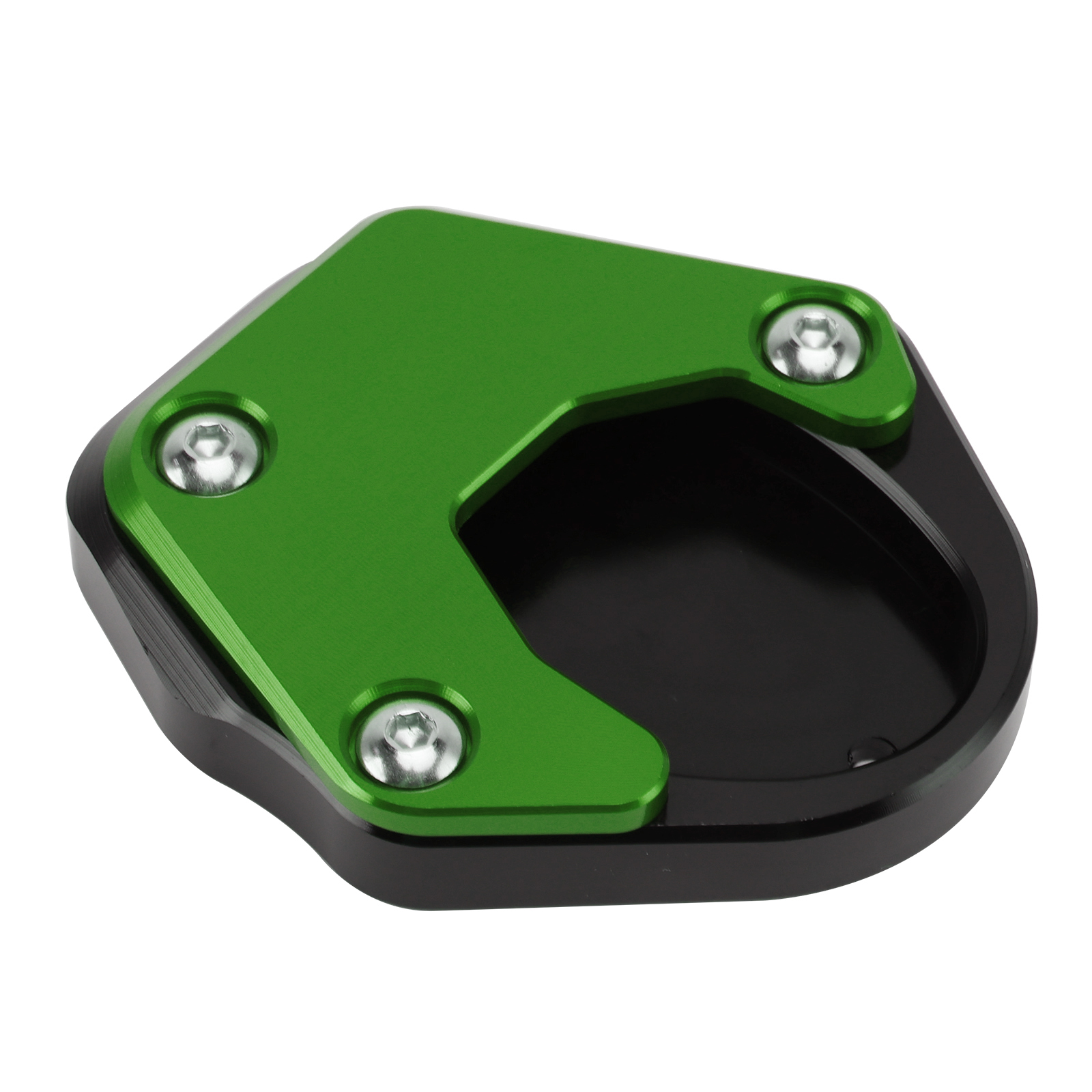 2020-2023 KAWASAKI KLX2301SR Extension Kickstand Side Enlarger Pad Cnc Green Generic
