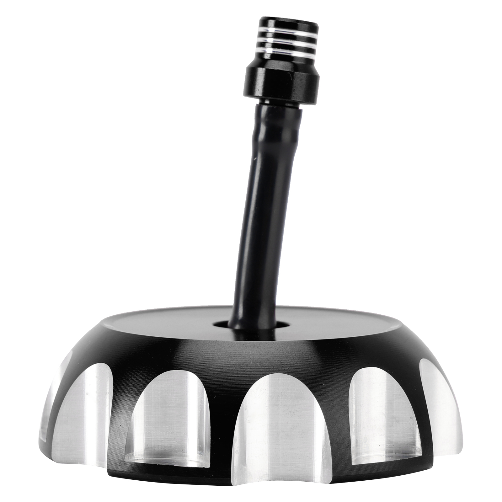 2003-2007 Kawasaki KLX400R KFX400 Aluminum Gas Fuel Tank Cap with Vent Hose 51049-S004 Black Generic