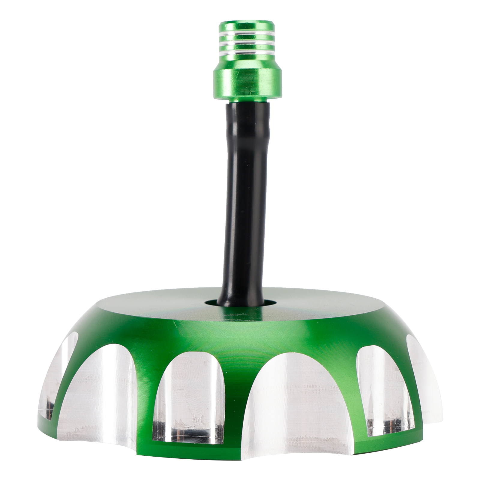 2000-2023 Kawasaki KX65 KX85 KX100 KX125 KX250 Aluminum Gas Fuel Tank Cap with Vent Hose Green Generic
