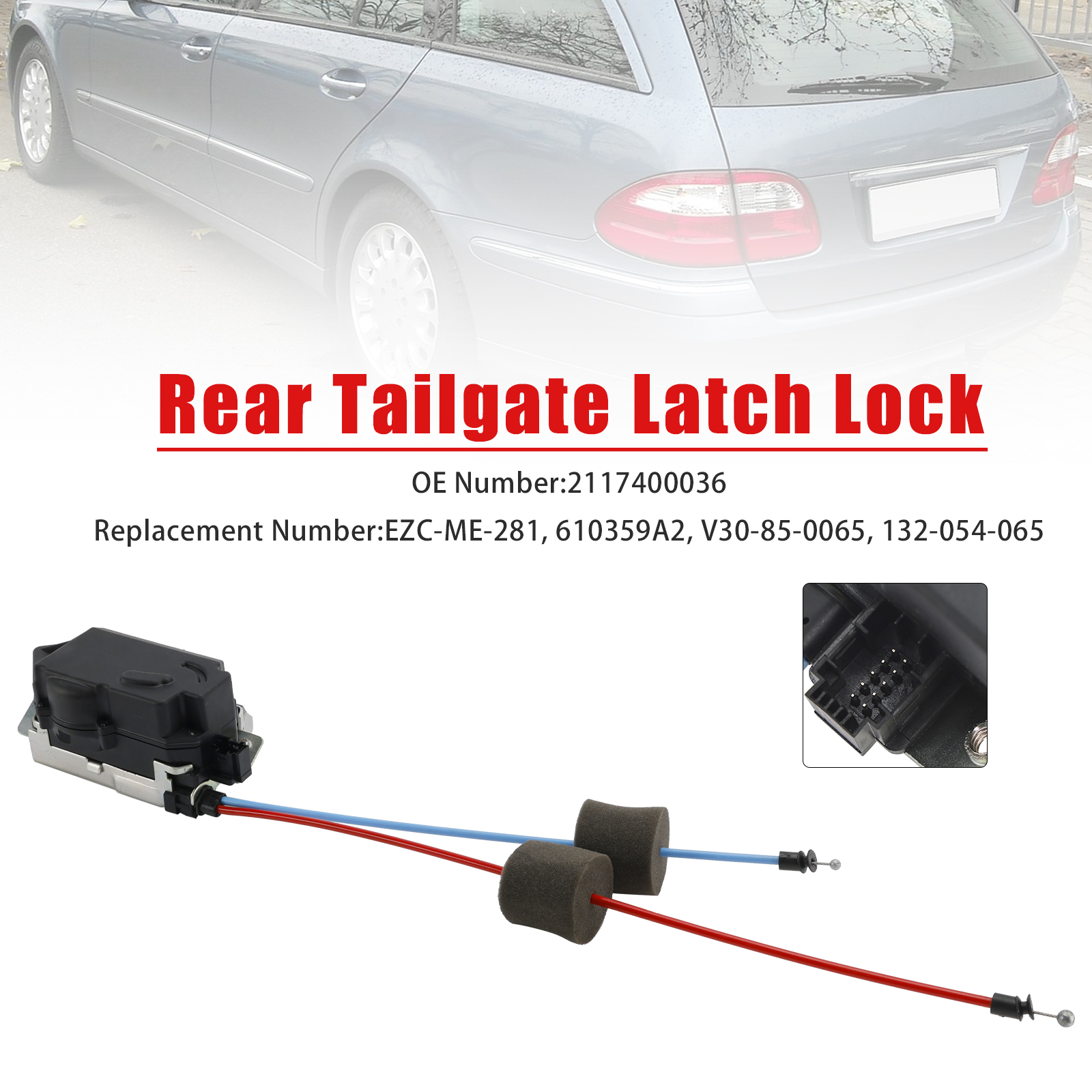 2003-2009 MERCEDES-BENZ E-CLASS E 220 270 280 CDI Rear Tailgate Latch Lock 2117400036 Generic