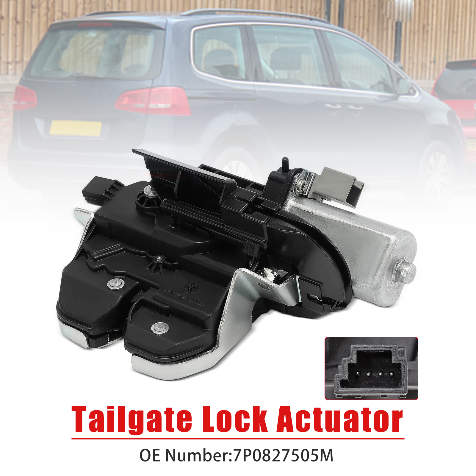 2010-2020 VW Sharan 7N1 7N2 Tailgate Lock Actuator 7P0827505M Generic