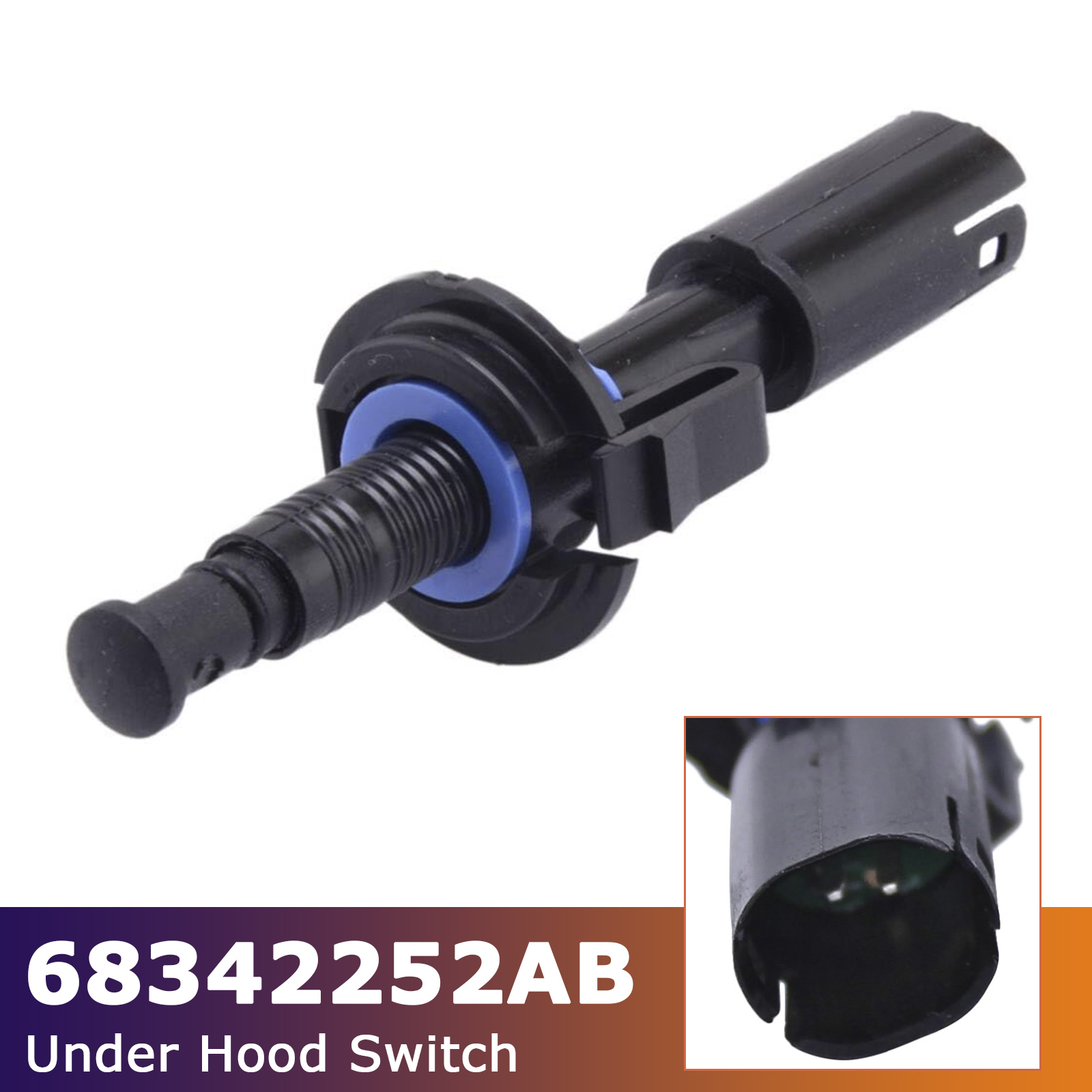 2018-2026 Jeep Wrangler JL Gladiator Under Hood Switch 68342252AB Generic