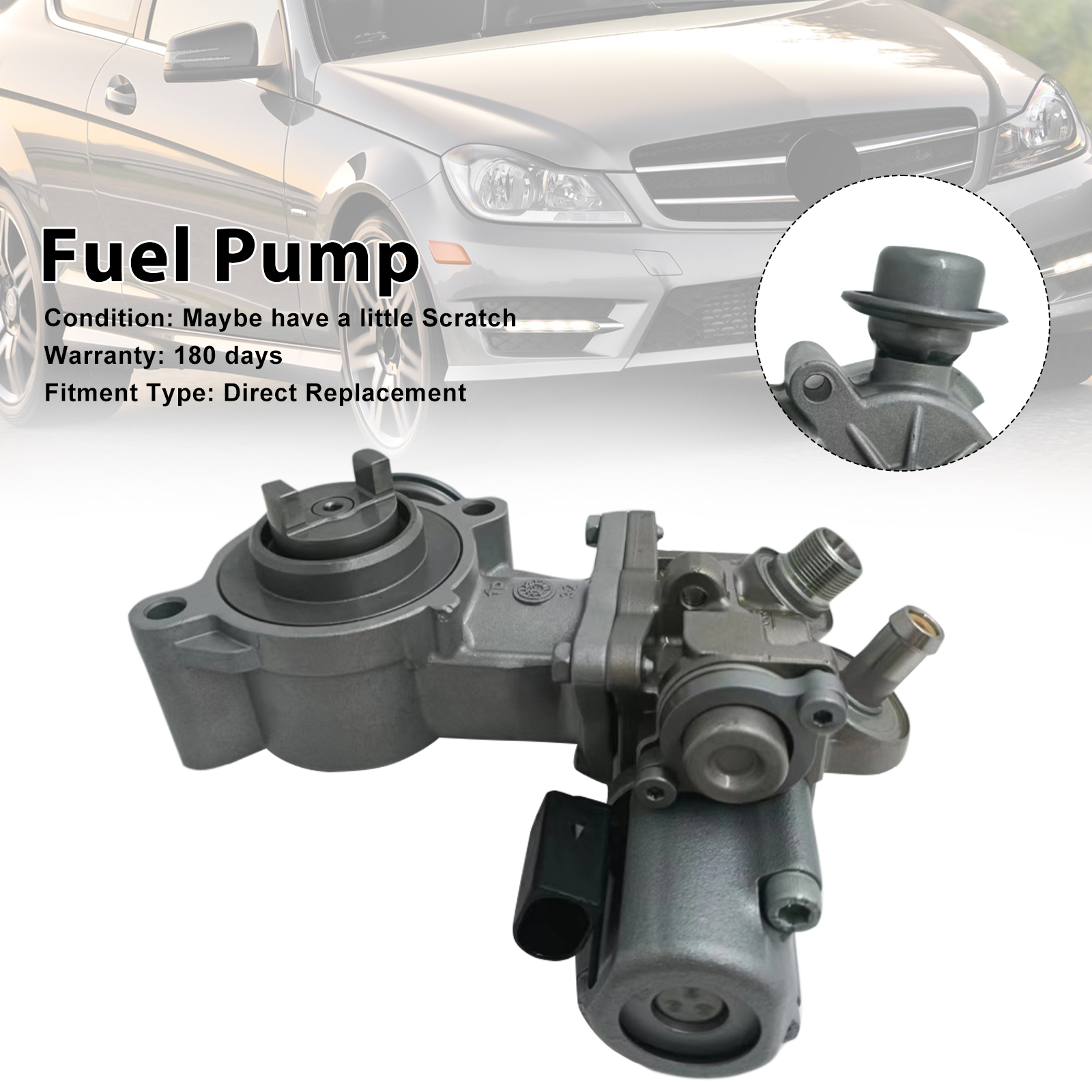 2012-2015 MERCEDES-BENZ C250 1.8L L4 High Pressure Fuel Pump A2710703501 Generic