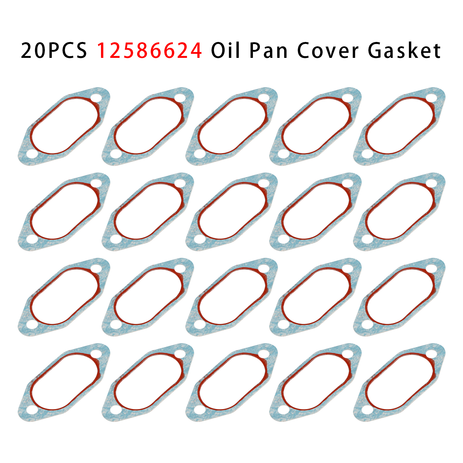 20PCS 12586624 Oil Pan Cover Gasket