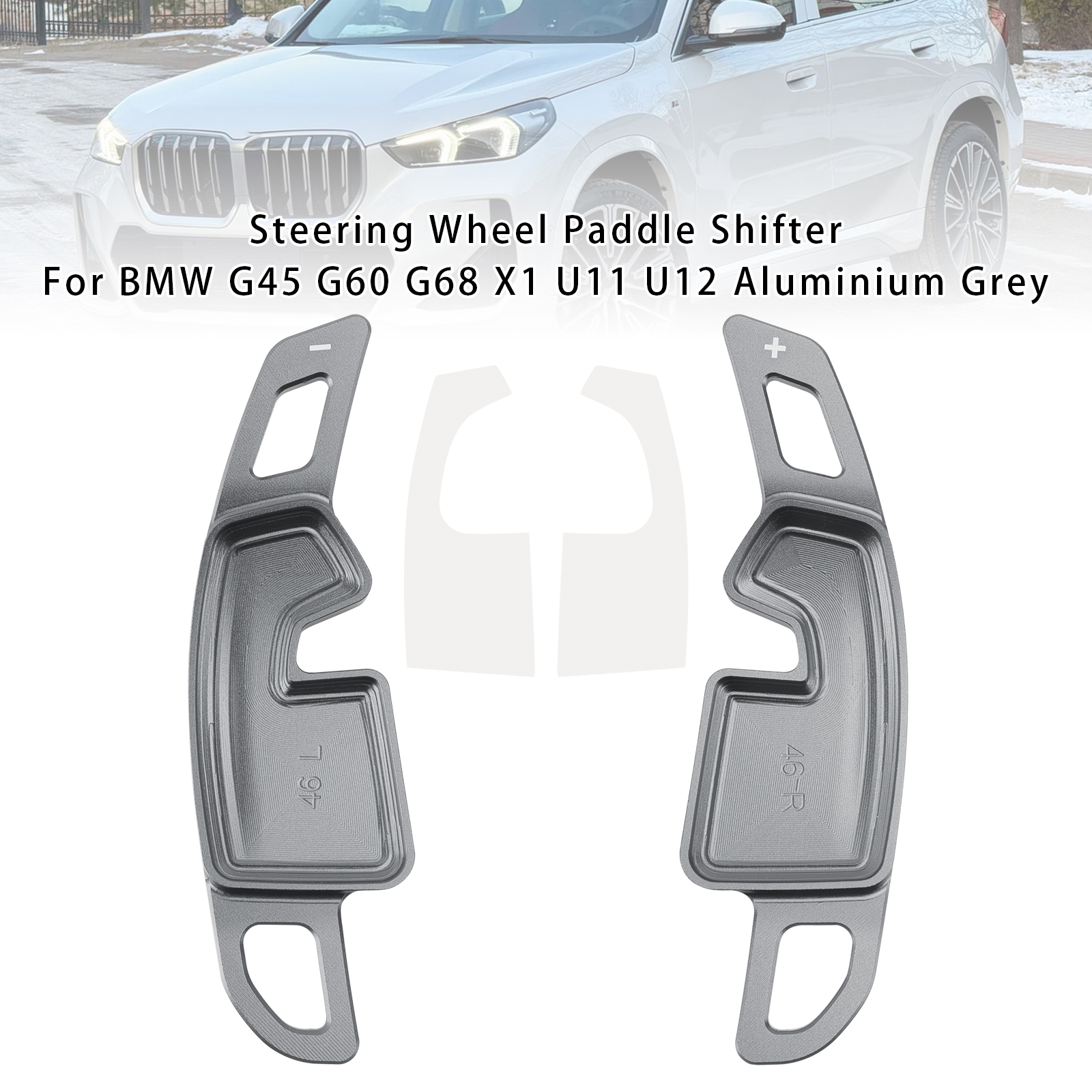 2025-up BMW X3 iX3 (G45) Steering Wheel Paddle Shifter Grey Generic