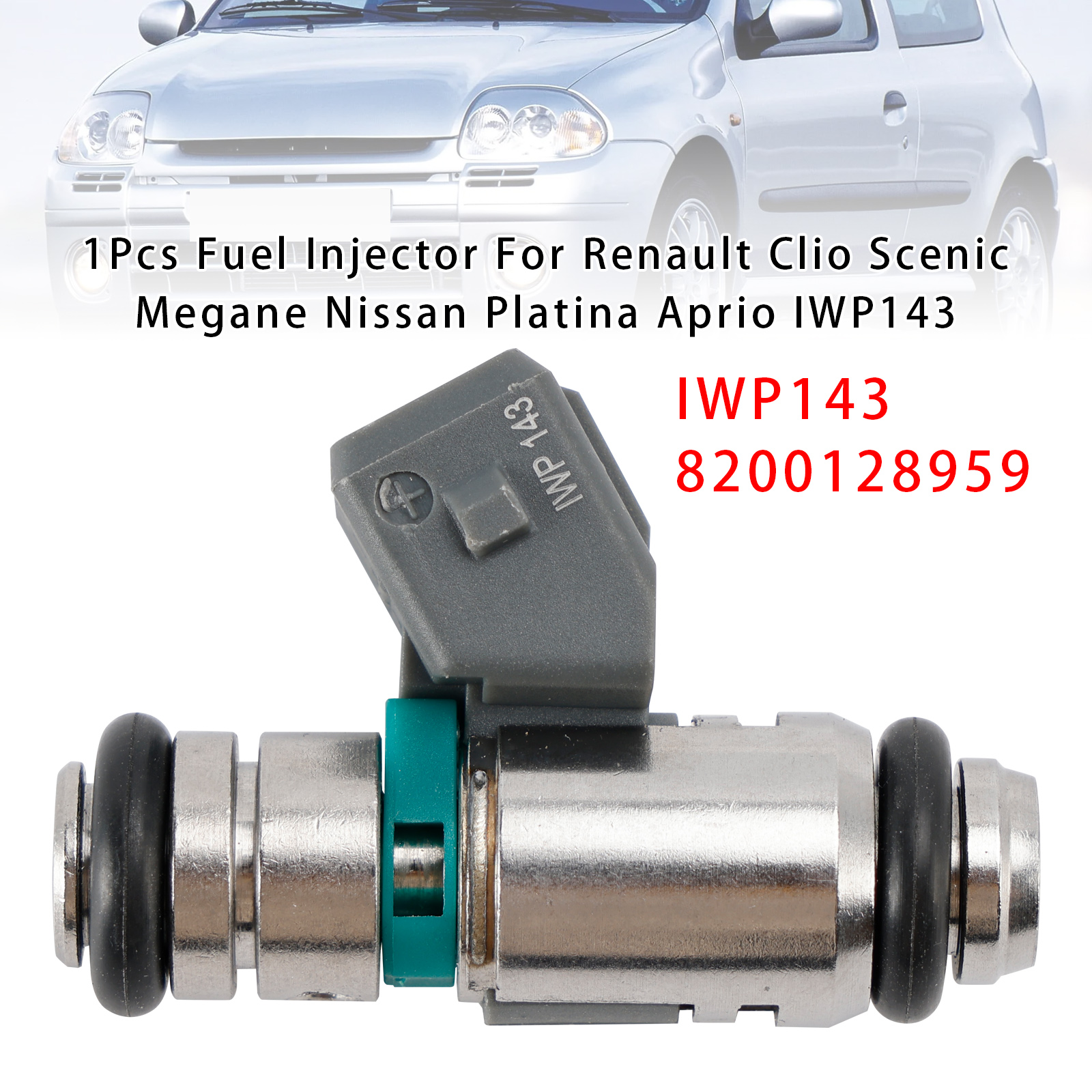 1998-2001 Renault Laguna I 1Pcs Fuel Injector 8200128959 Generic