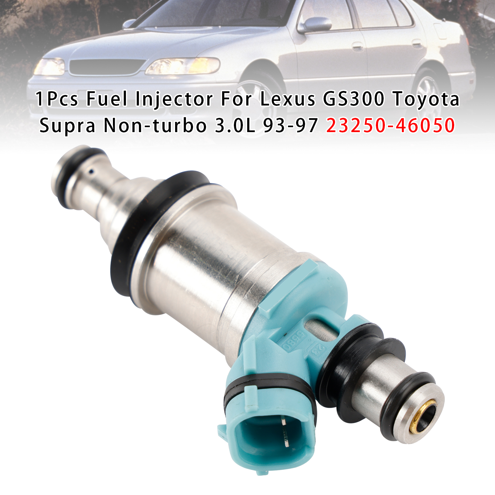 1993-1997 Lexus GS300 3.0L 1Pcs Fuel Injector 23250-46050 Generic