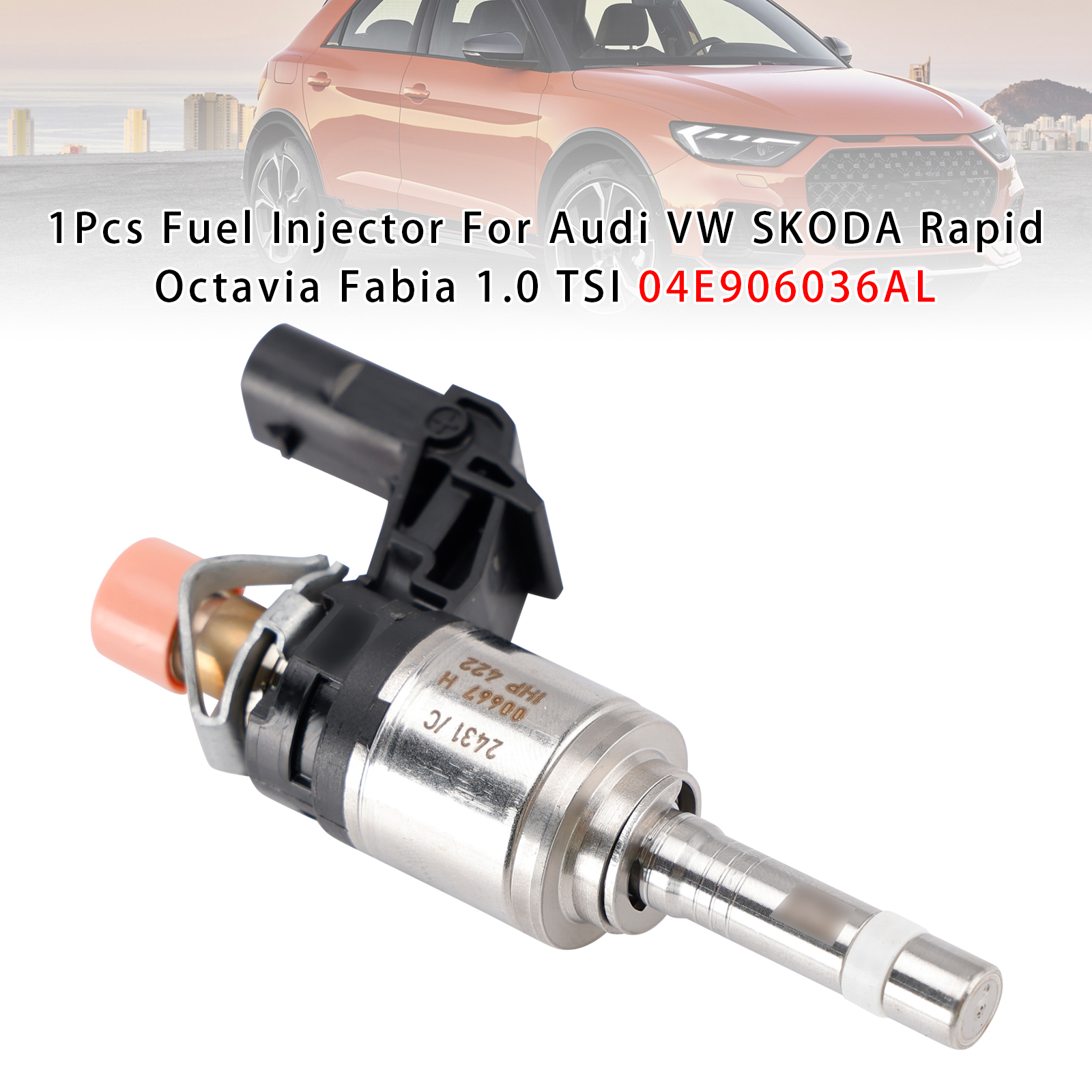 2015-2020 VW GOLF VII T-CROSS 1Pcs Fuel Injector 04E906036AL 04E906036AA Generic