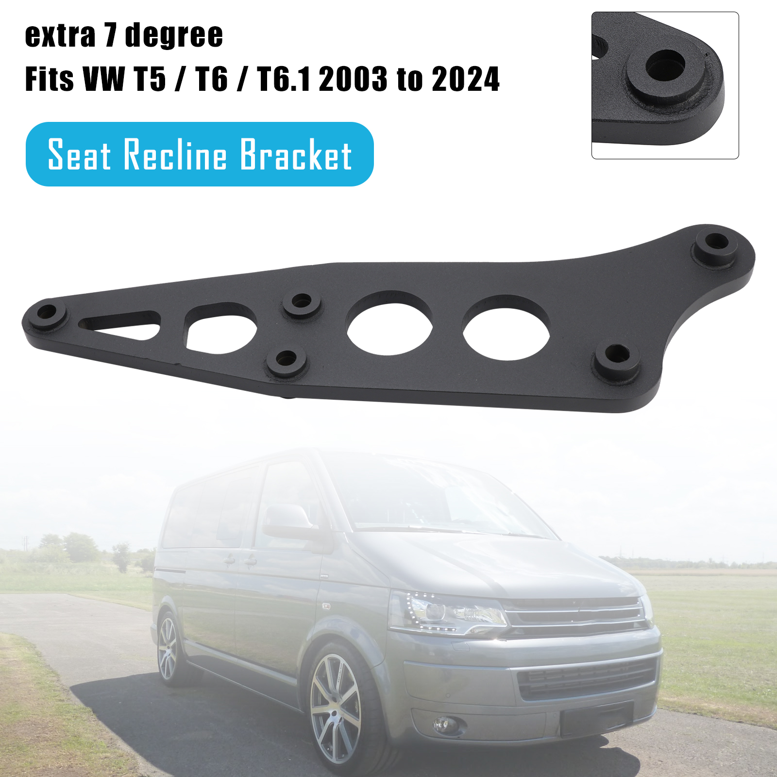 2003-2024 VW T5/ T6/ T6.1 Extra recline bracket Generic