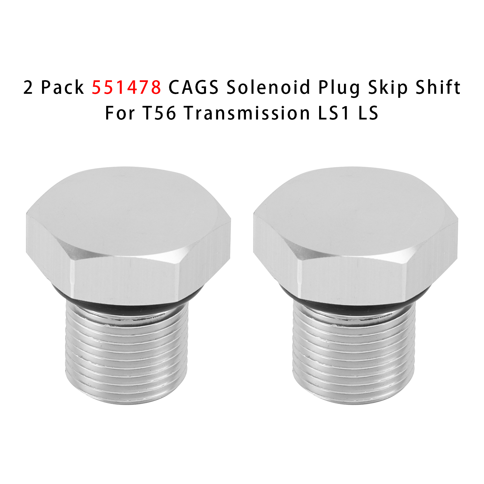 2 Pack 551478 CAGS Solenoid Plug Skip Shift For T56 Transmission LS1 LS