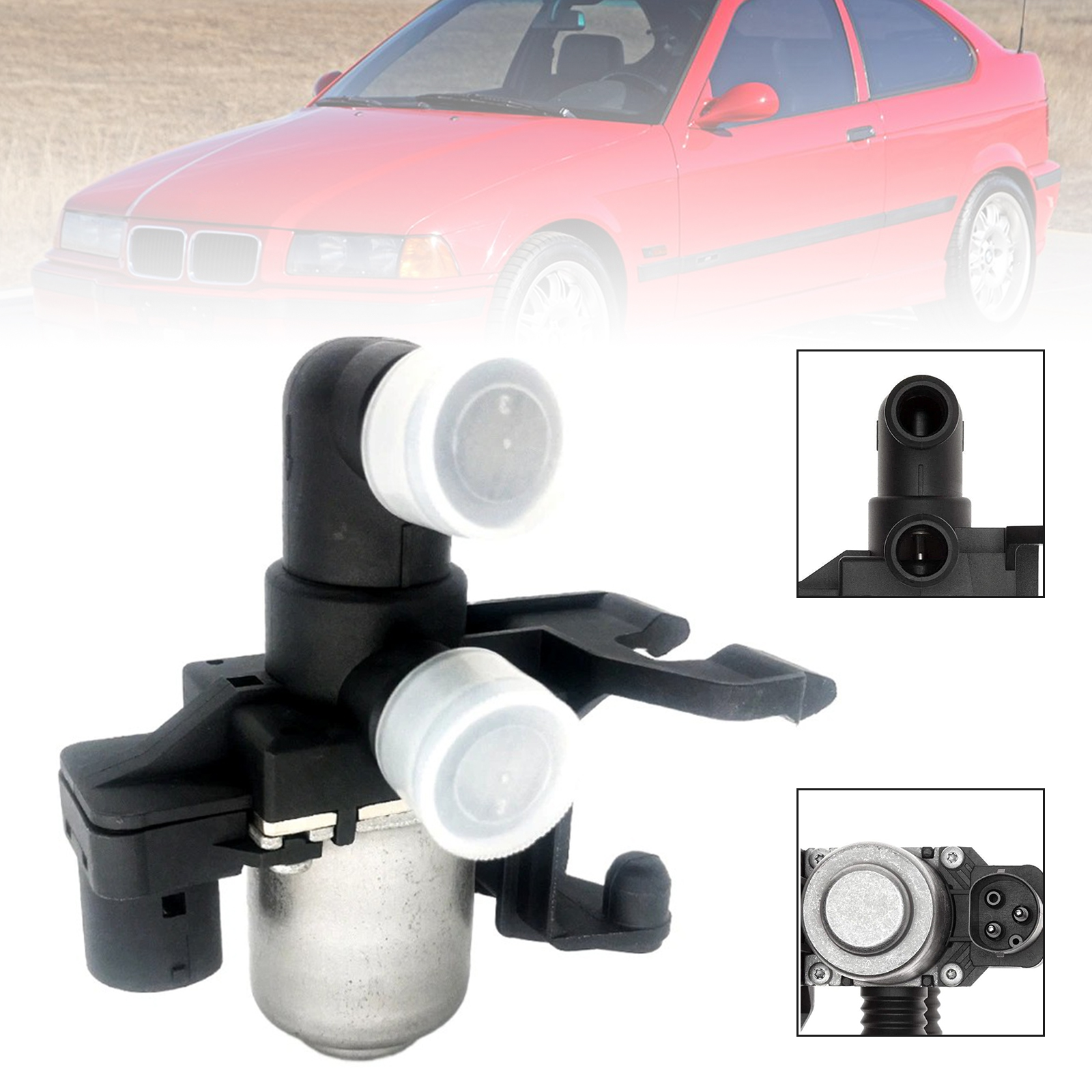 1996-2000 BMW Z3 E36 Heater Coolant Control Valve 64118375443 Generic