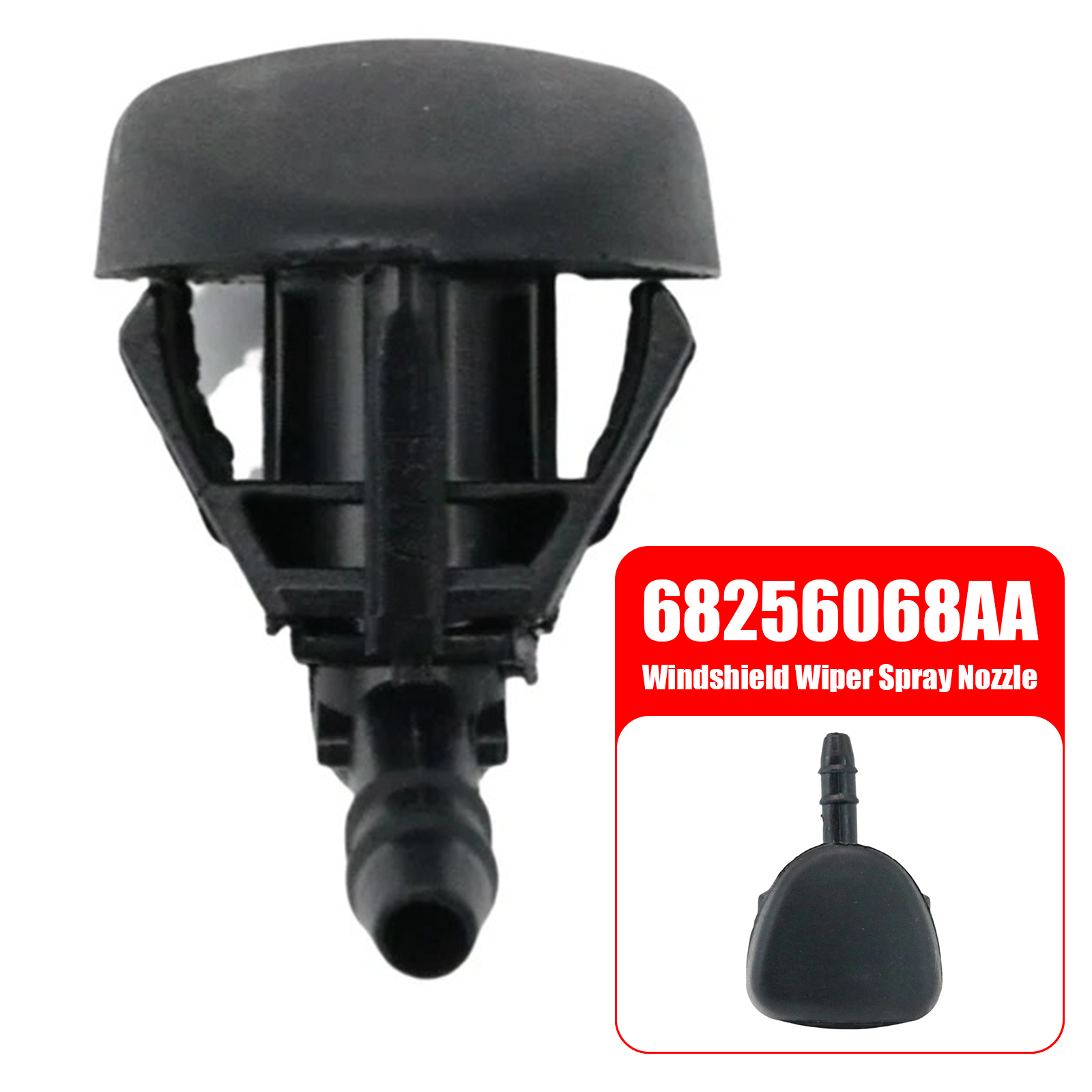 2015-2020 Jeep Renegade Windshield Wiper Spray Nozzle 68256068AA Generic