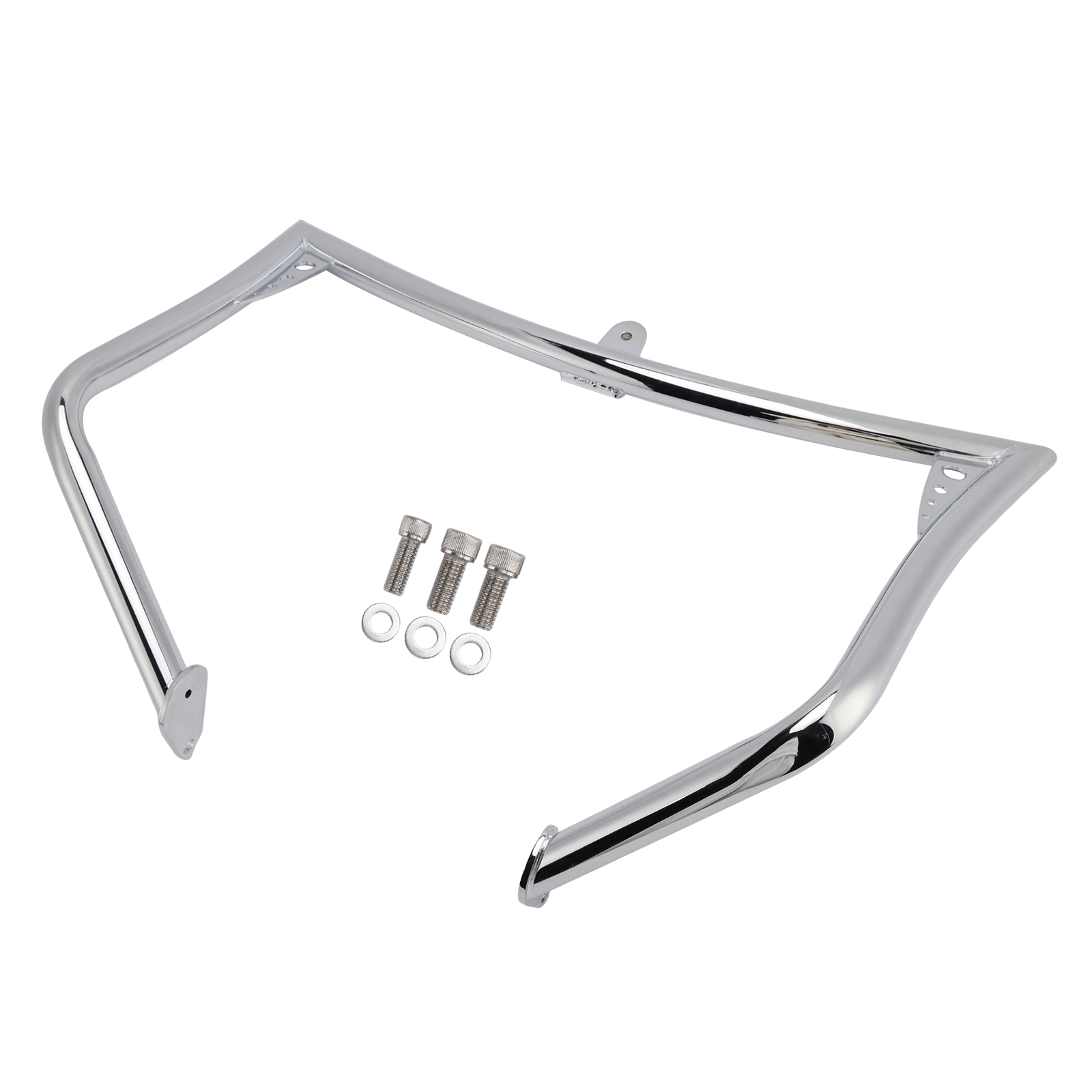 1997-2008 Touring Glide Engine Guard Crash Bar Frame Protector Bumper Chrome Generic