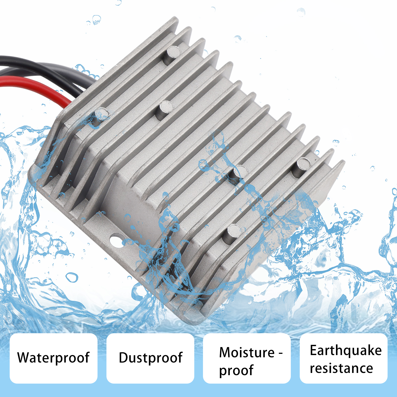 Mini 12V Adapter DC Step Up Converter 12V/24V To 57V 4.5A 256W Smart Boost