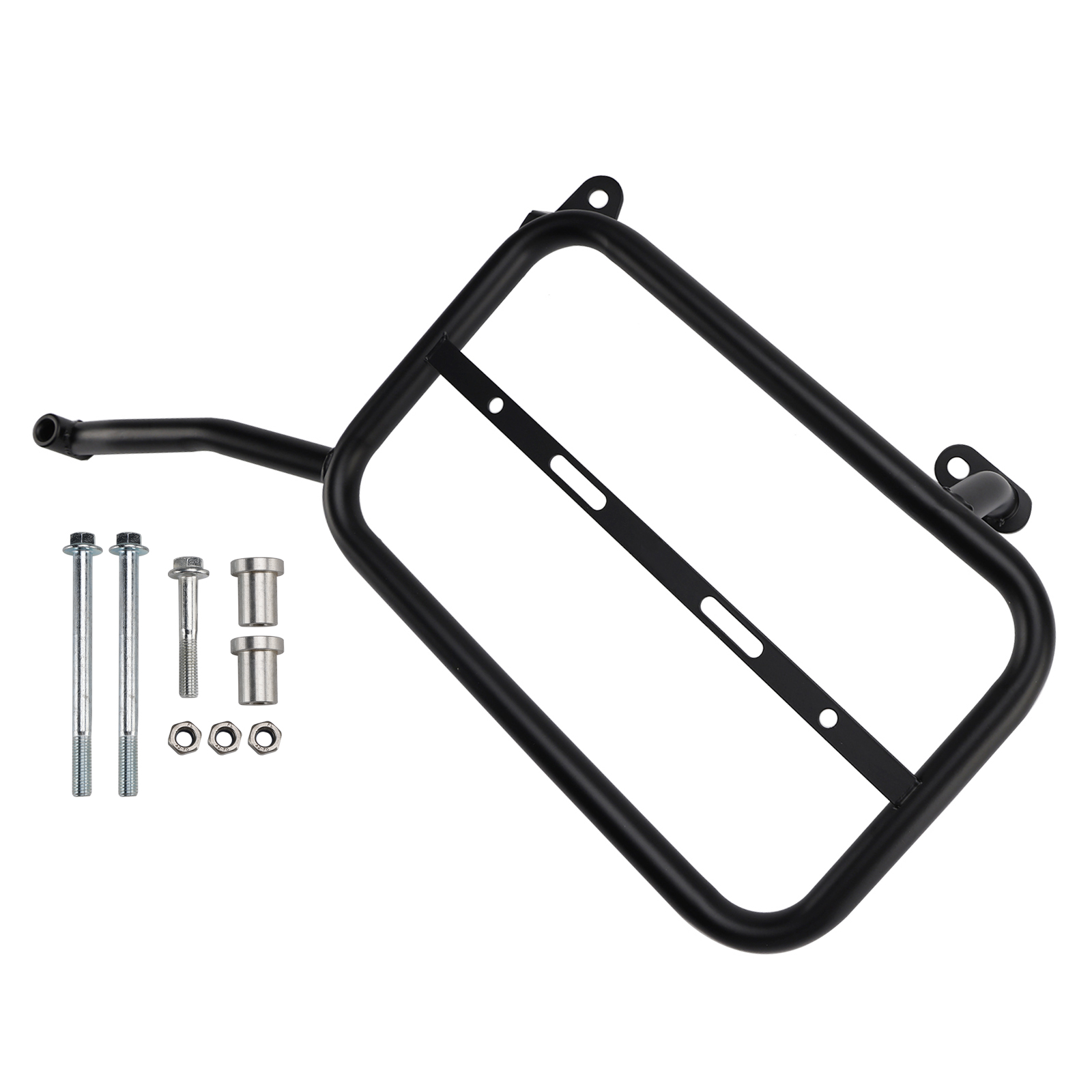 2024-2025 Himalayan 450 Left Luggage Rack Side Saddle Bag Mount Bracket Black Generic