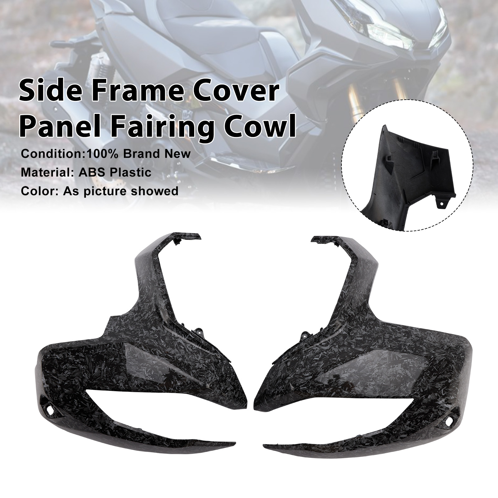 2022-2025 Honda ADV350 Side Frame Cover Panel Fairing Cowl Forge Generic