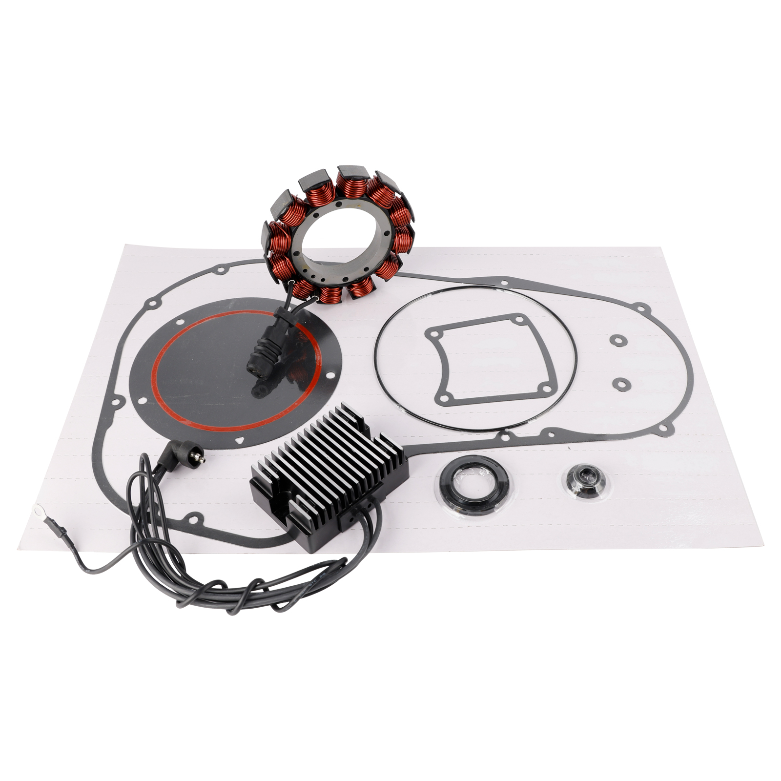 1994-1996 Touring Electra Glide Classic/ Standard Generator Stator Regulator Rectifier Gasket Set Generic