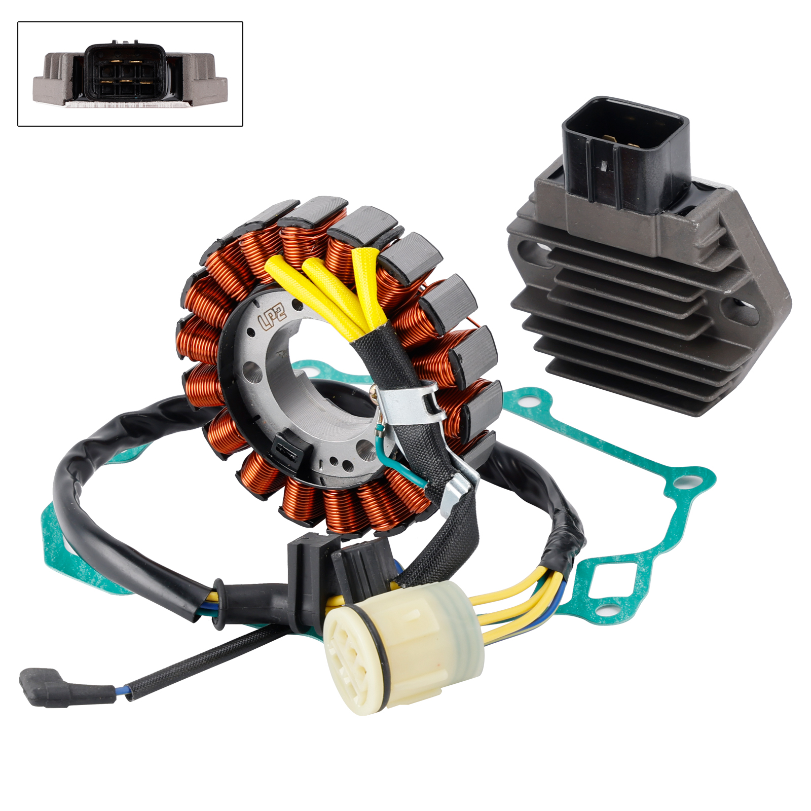 2000-2006 Honda FourTrax 350 Generator Stator Regulator Rectifier Gasket Set Generic