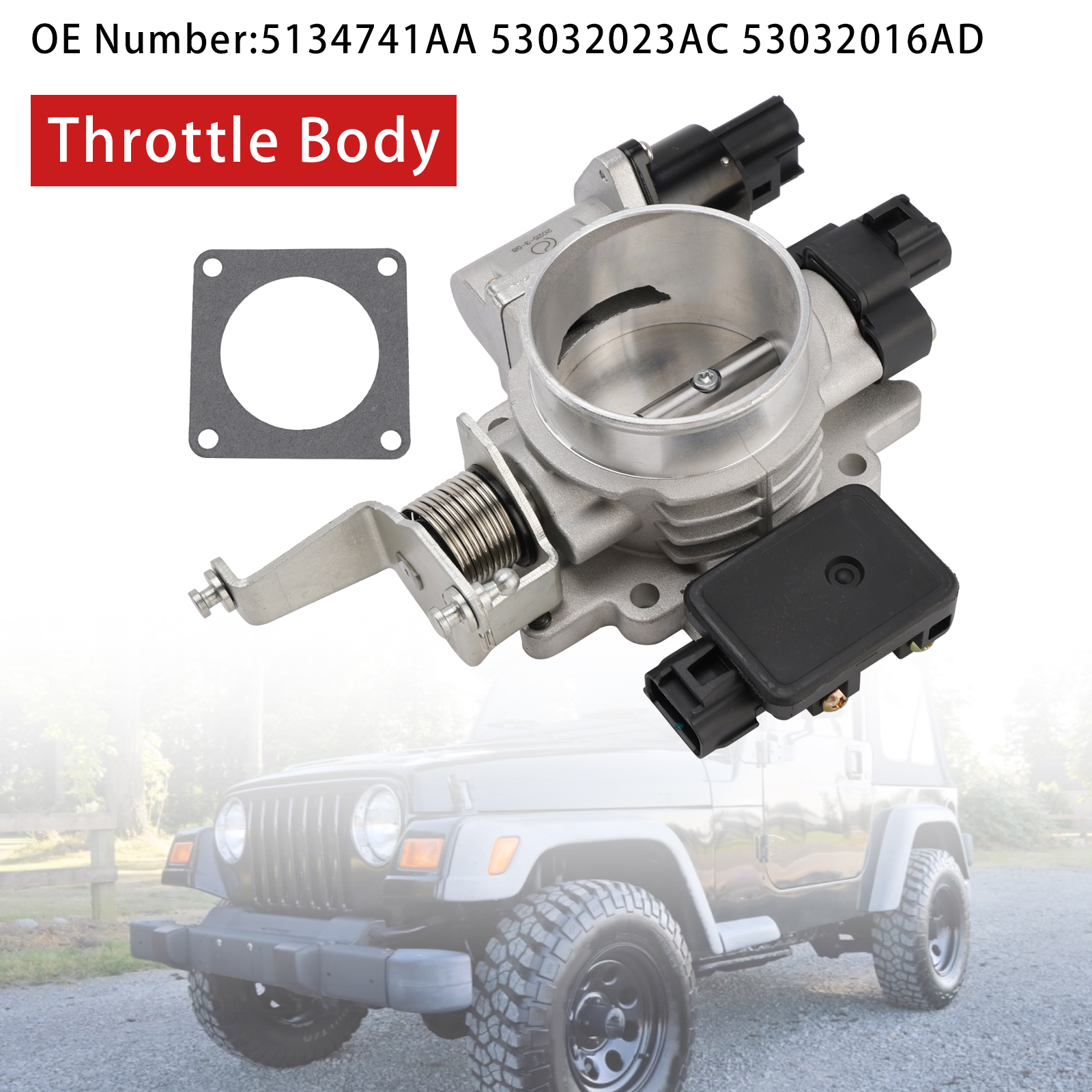 1998-2001 Jeep Grand Cherokee ZJ WJ Throttle Body 53032023AC Generic