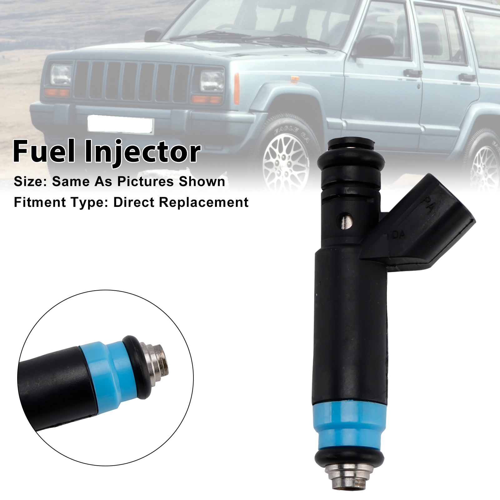 1999-2004 Jeep Cheroee TJ Wrangler 1Pcs Fuel Injector 280155784 Generic