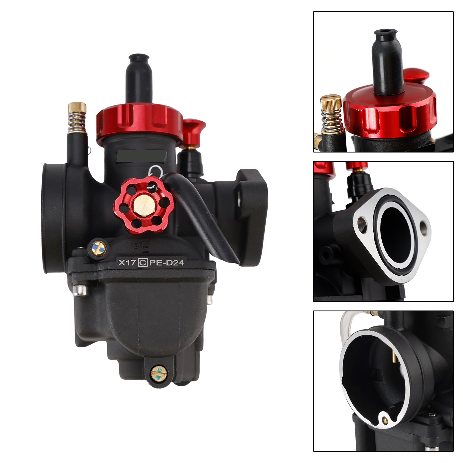 Carburetor Carb 24mm for 140cc-150cc Motorcycle, dirt bike, ATV, Go karts