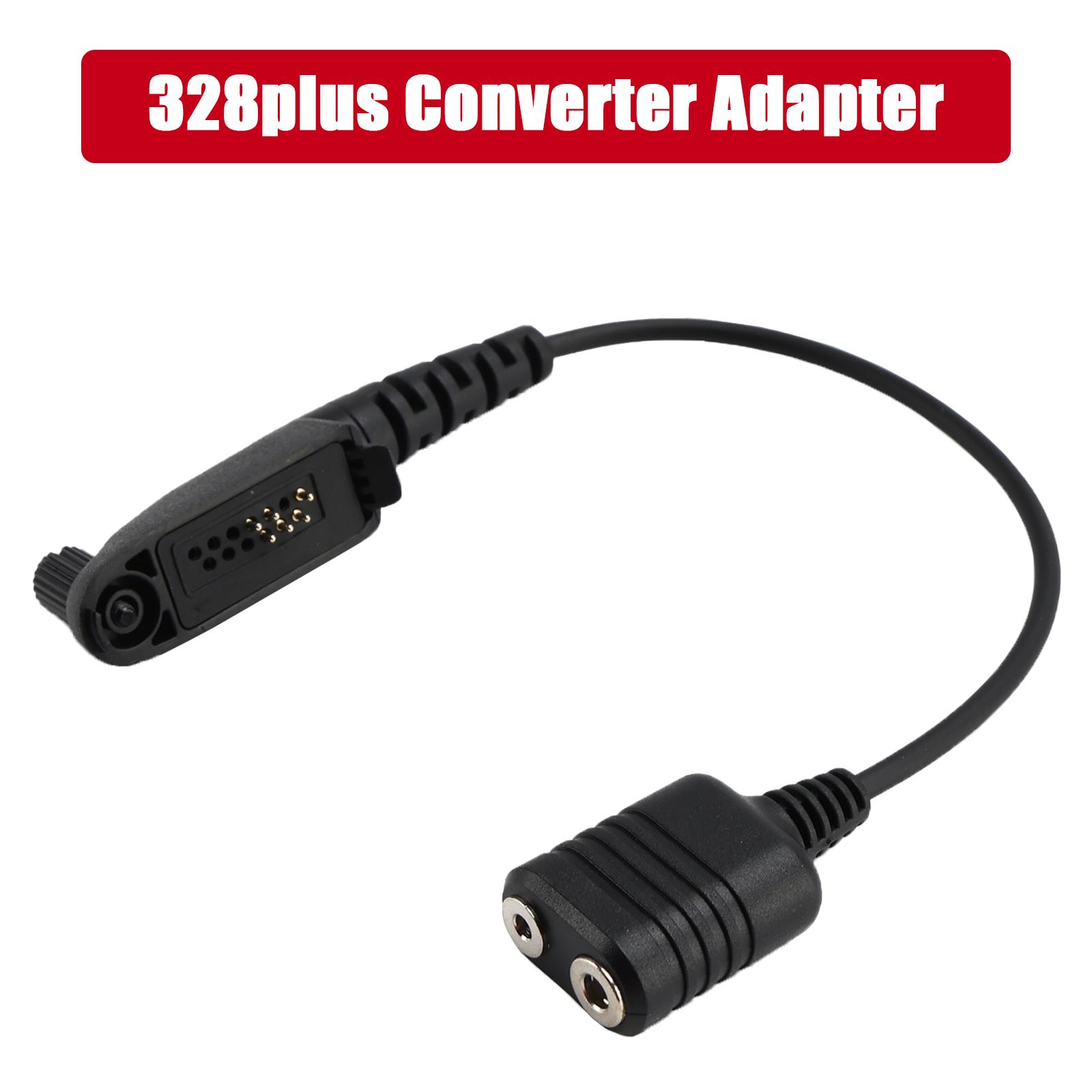 K Interface Headset Port Converter Cable for GP328plus GP338plus GP344 GP388