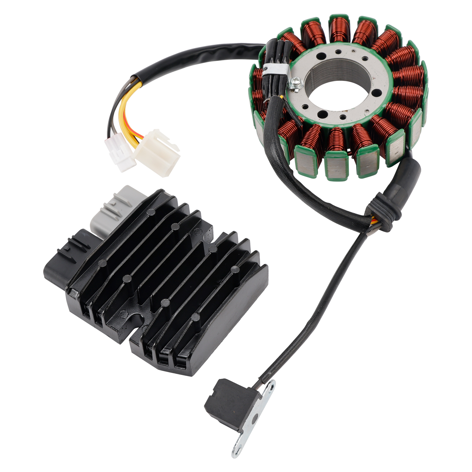 2008-2012 Daytona 675 / 675R Generator Stator Regulator Rectifier Assy Generic