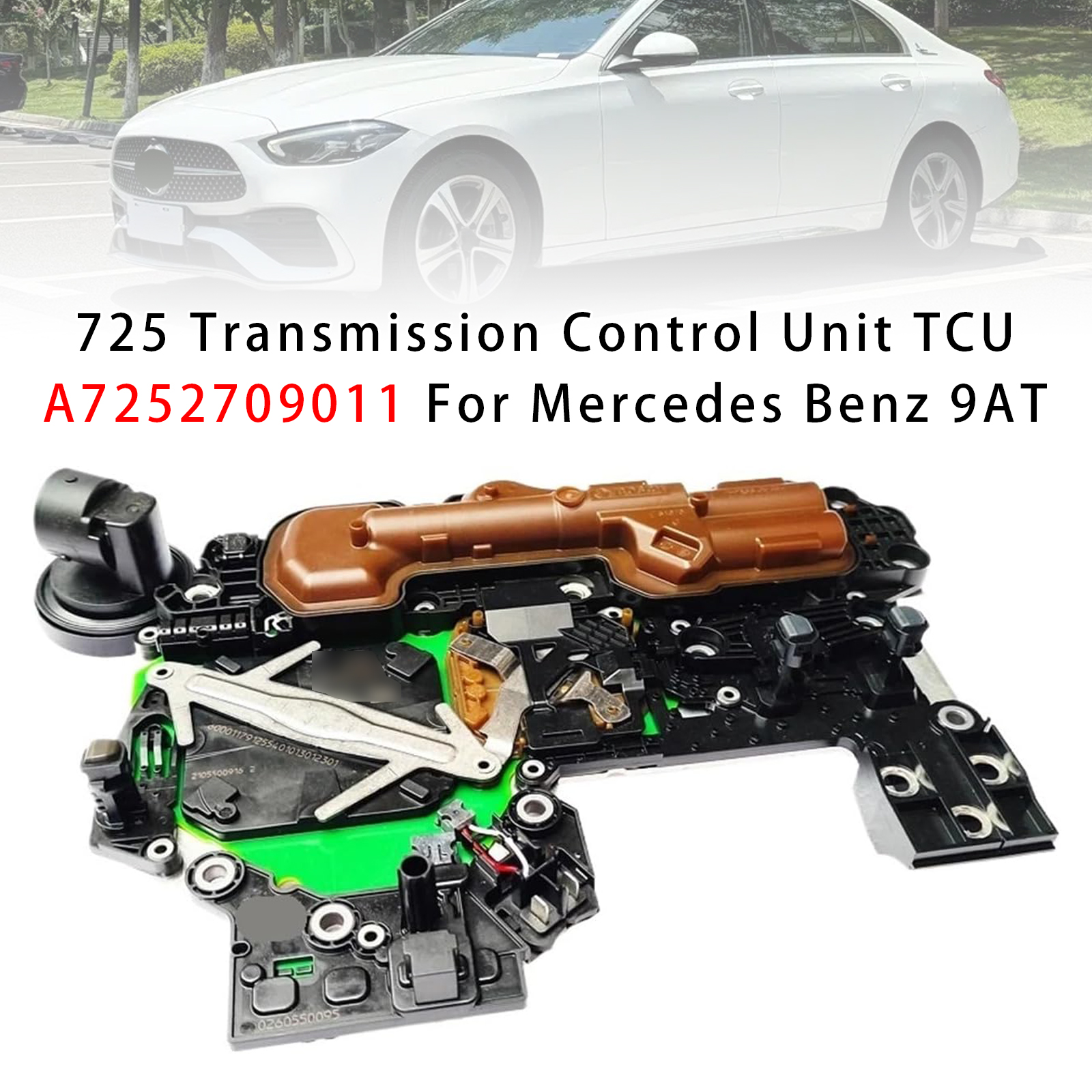 2016-2020 Mercedes Benz GLE (W166 W167) 725 Transmission Control Unit TCU A7252709011 Generic