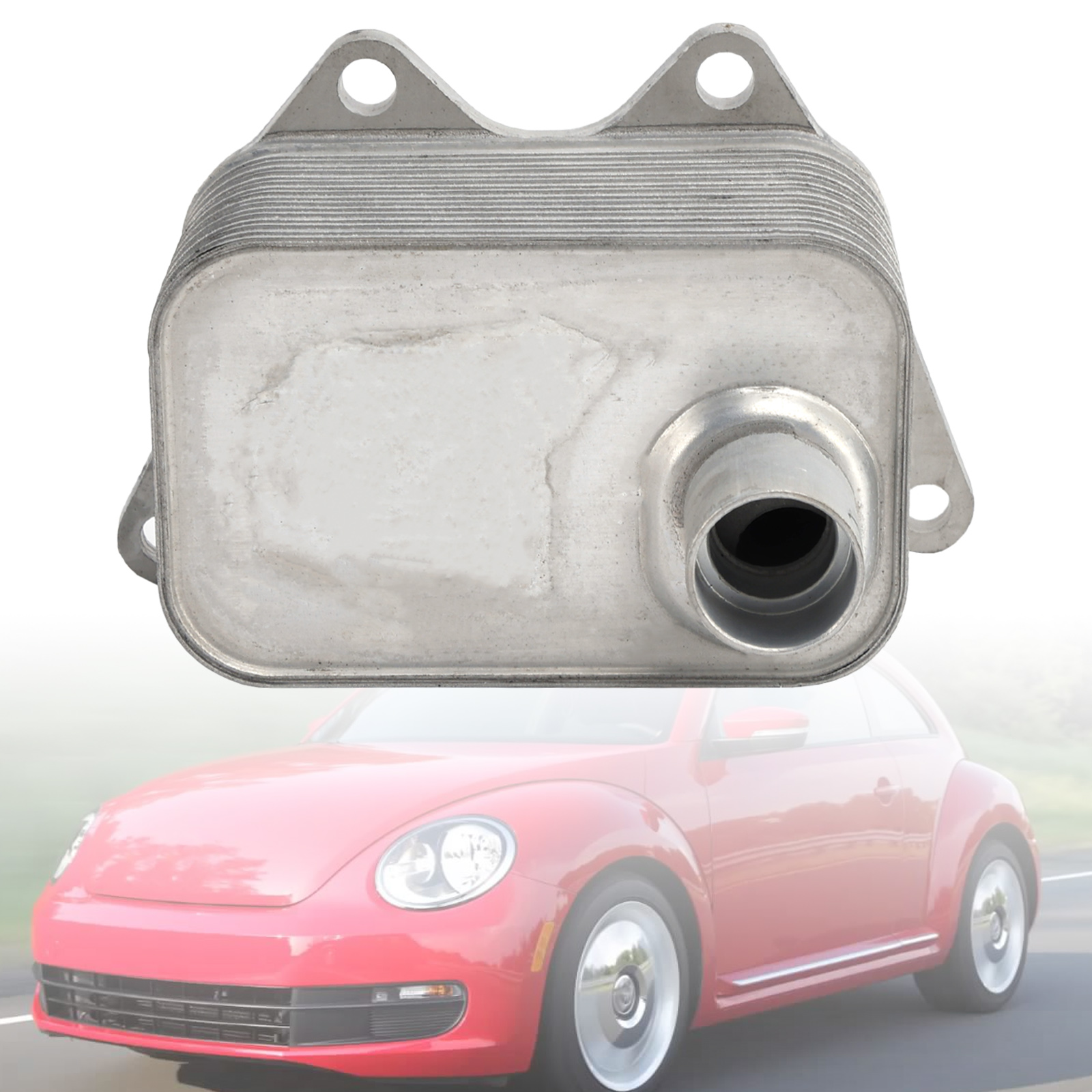 2008-2015 VW Amarok Beetle CC Golf Jetta Passat Tiguan Engine Oil Cooler 06J117021D Generic