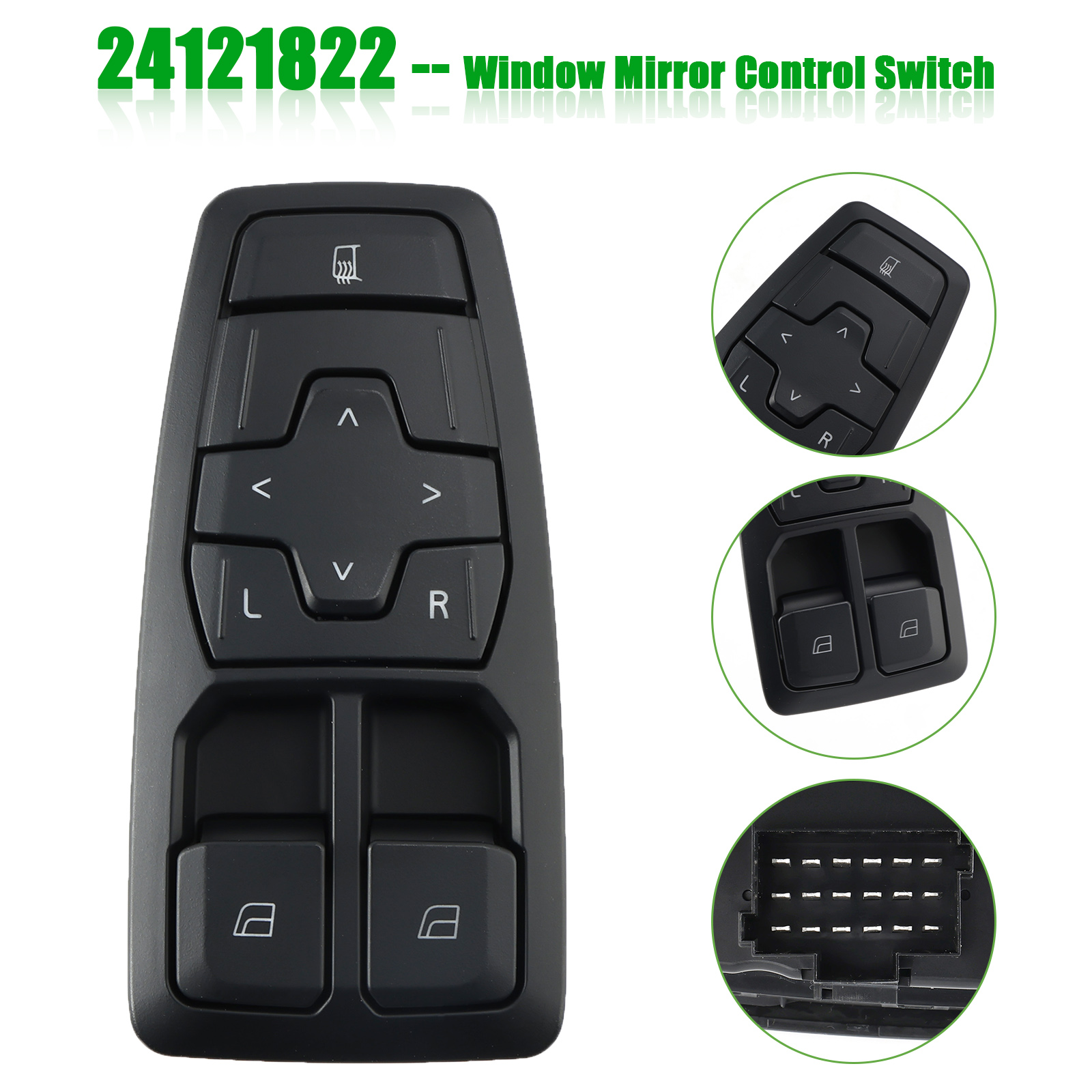 2018-2024 Volvo VNL GEN 3 VNR Window and Mirror Control Switch 24121822 242017700 24533442 Generic
