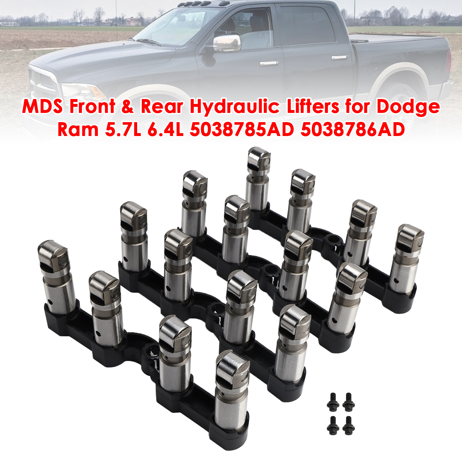 2006-2010 Dodge Durango Magnum Ram 1500 MDS Front & Rear Hydraulic Lifters 05038785AD Generic