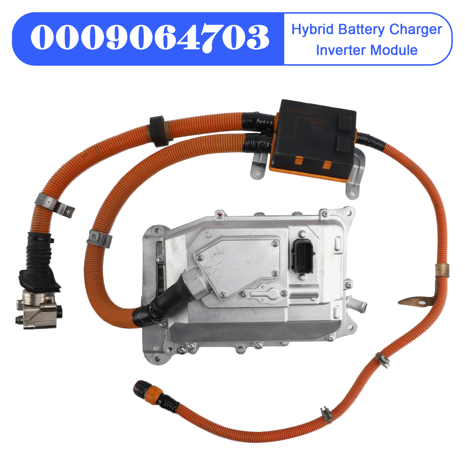 2010-2013 Mercedes-Benz S400 Hybrid Battery Charger Inverter Module 0009064703 Generic