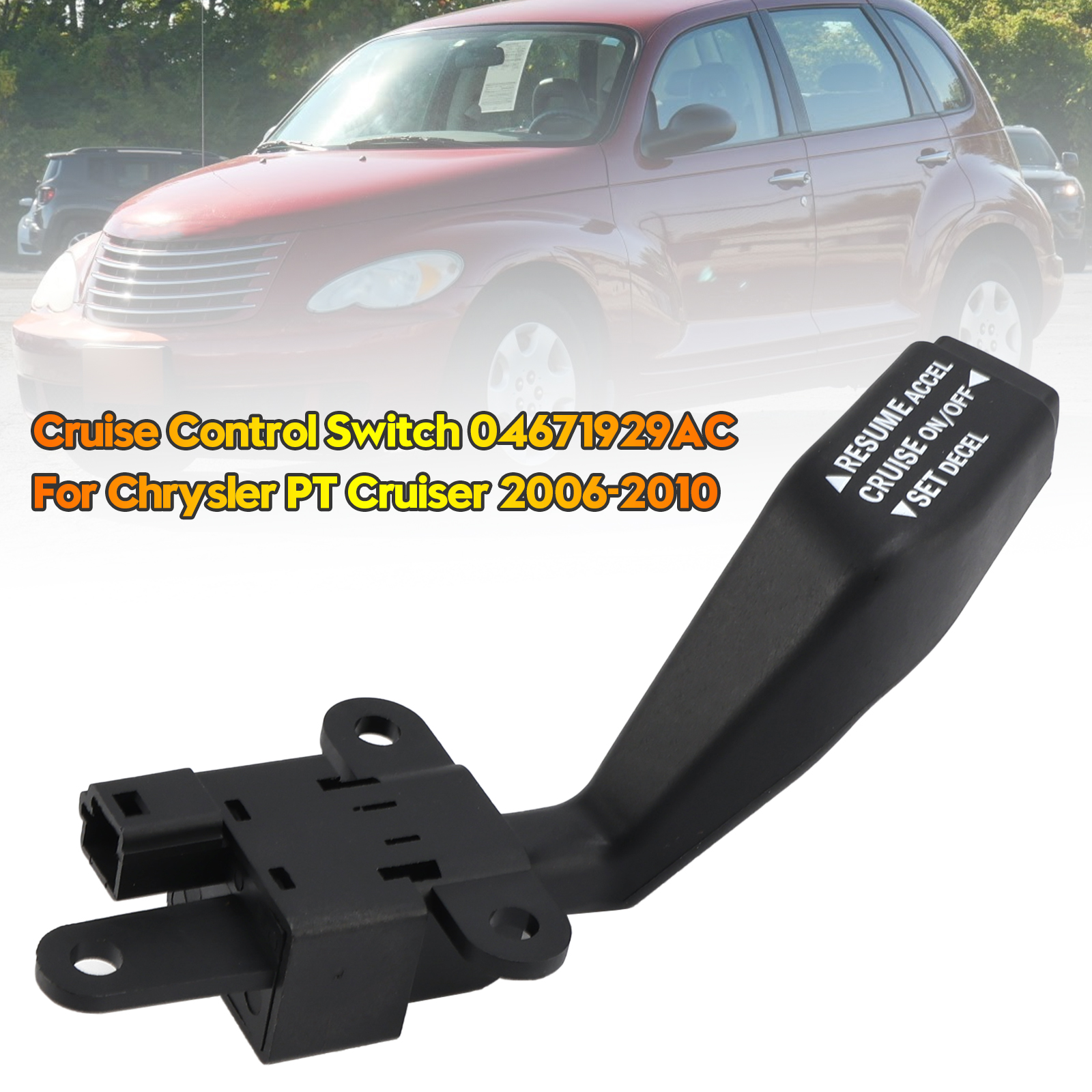 2007-2010 Jeep Commander Compass Grand Cherokee Cruise Control Switch 04671929AC Generic