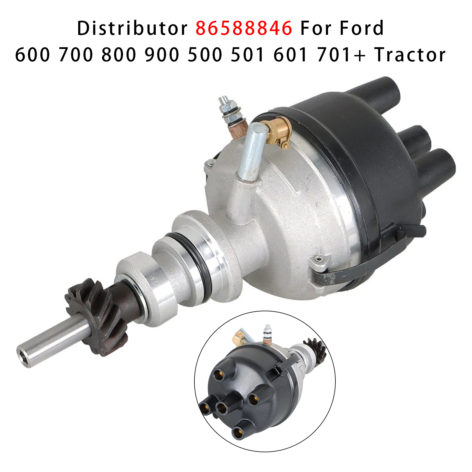 Ford 600 700 800 900 500 501 601 701+ Tractor Distributor 86588846 Generic