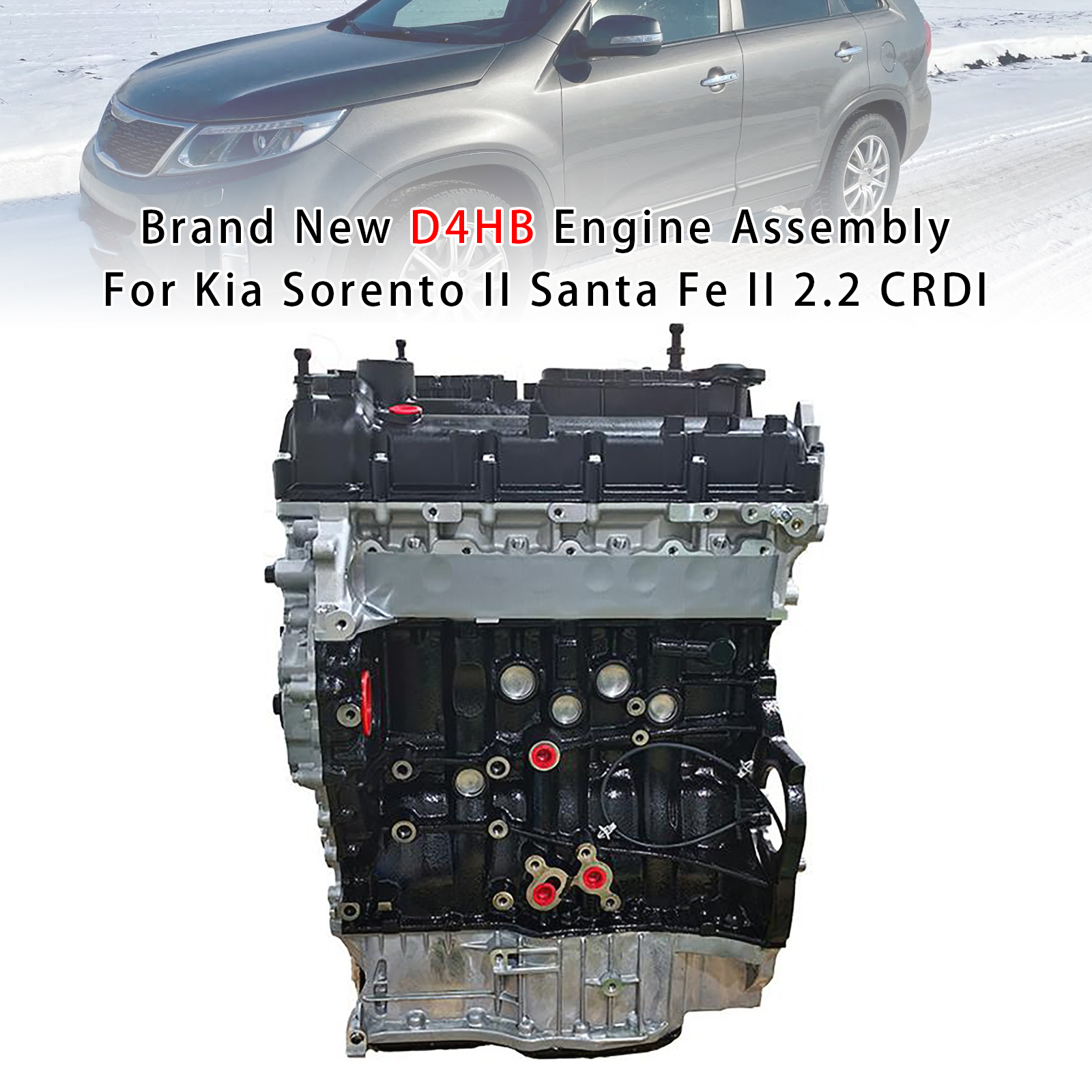 KIA SORENTO II SANTA FE II 2.2 CRDI Brand New D4HB Engine Assembly Generic