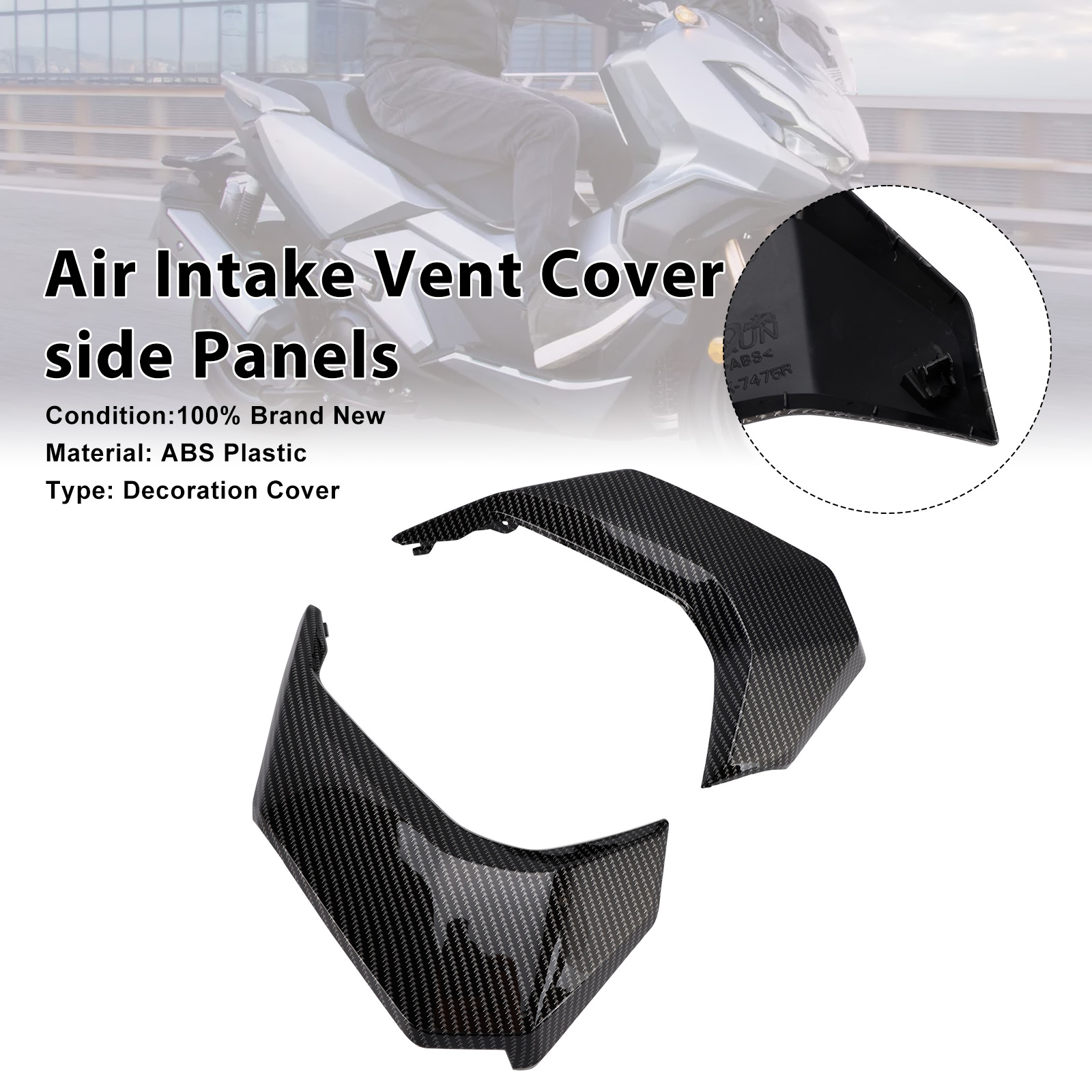 2022-2025 Honda ADV350 Air Intake Vent Cover side Panels Generic
