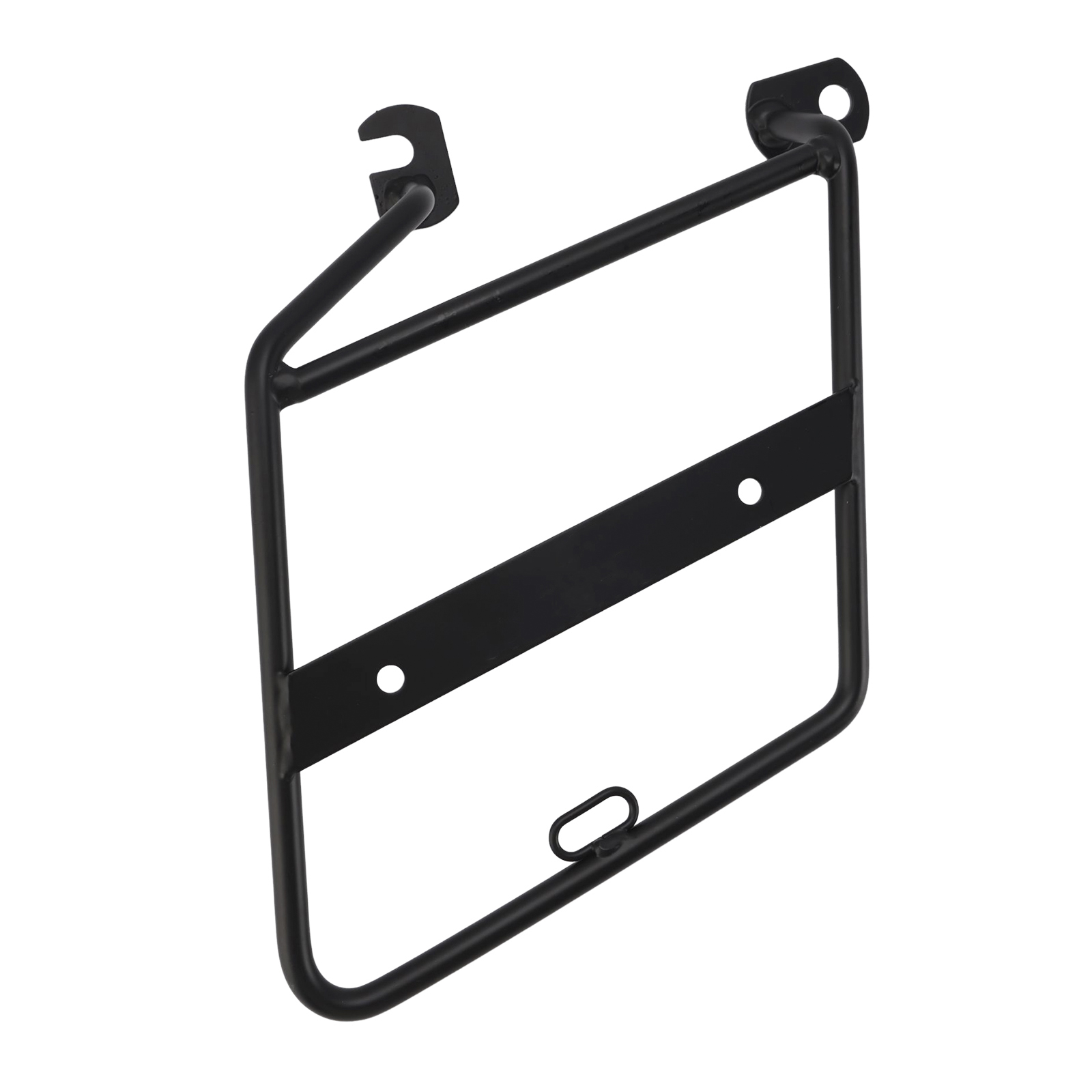 1999-2025 KAWASAKI W800 W650 W400 Right Luggage Rack Side Saddle Bag Mount Bracket Black Generic