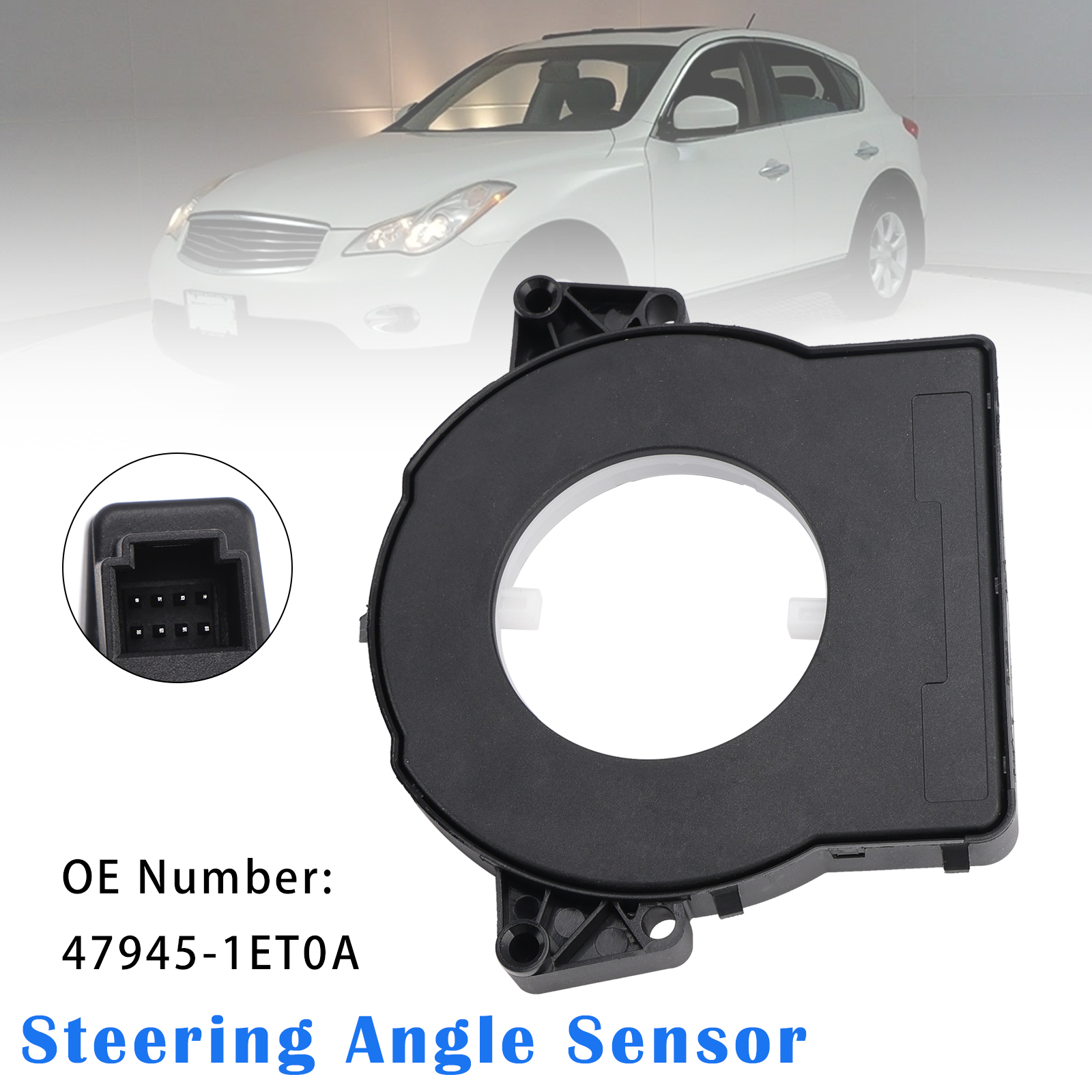 2008-2012 Infiniti EX35 Base Steering Angle Sensor 47945-1ET0A Generic