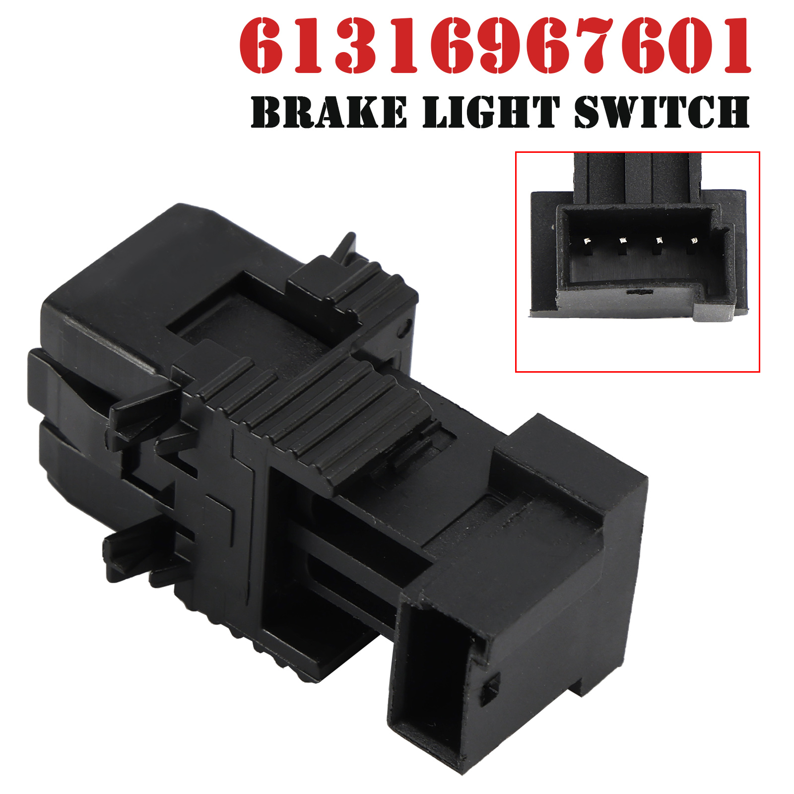 1995-2017 BMW 1 3 5 6 7 Series Brake Light Switch 61316967601 Generic
