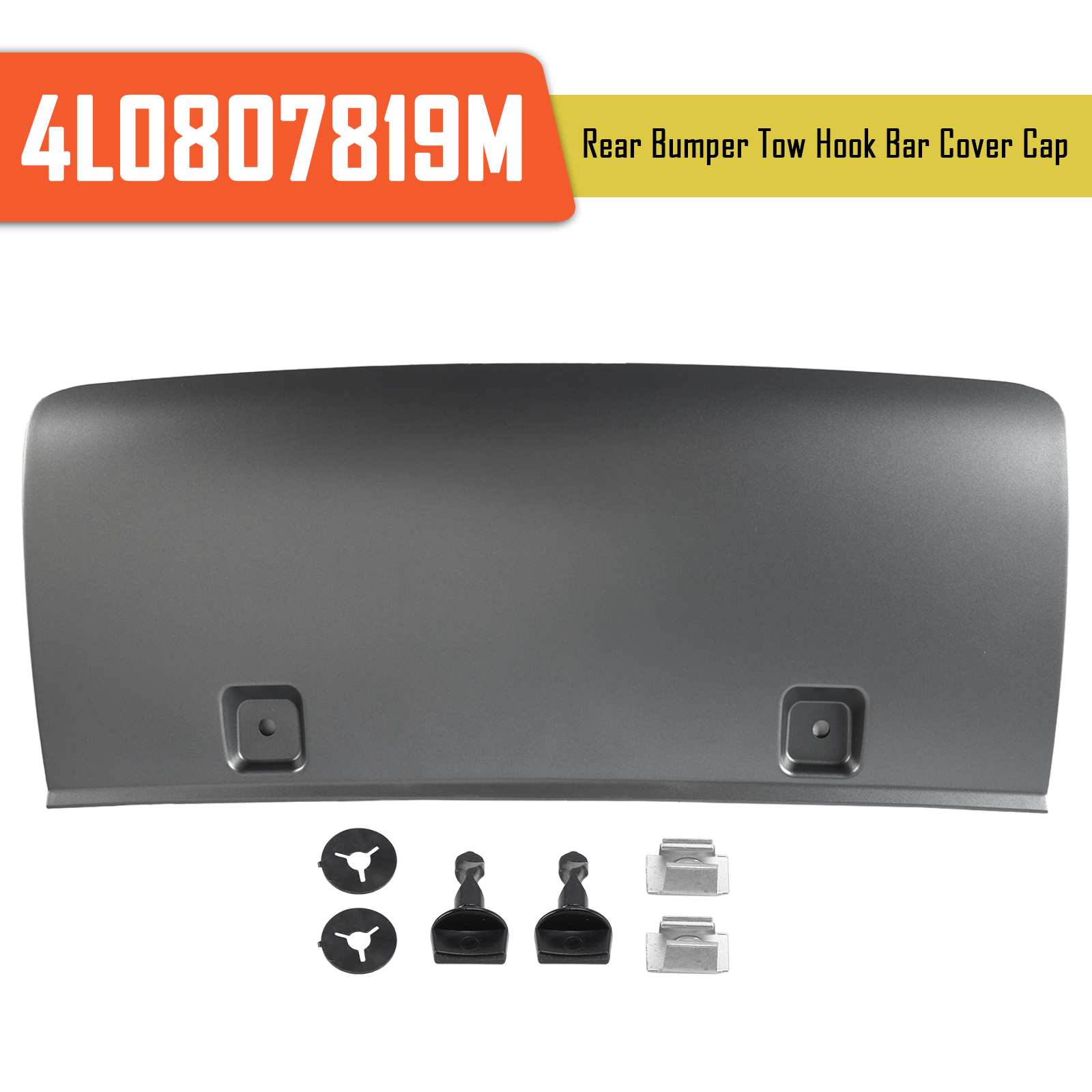 2010-2015 AUDI Q7 Rear Bumper Tow Hook Bar Cover Cap 4L0807819M Generic