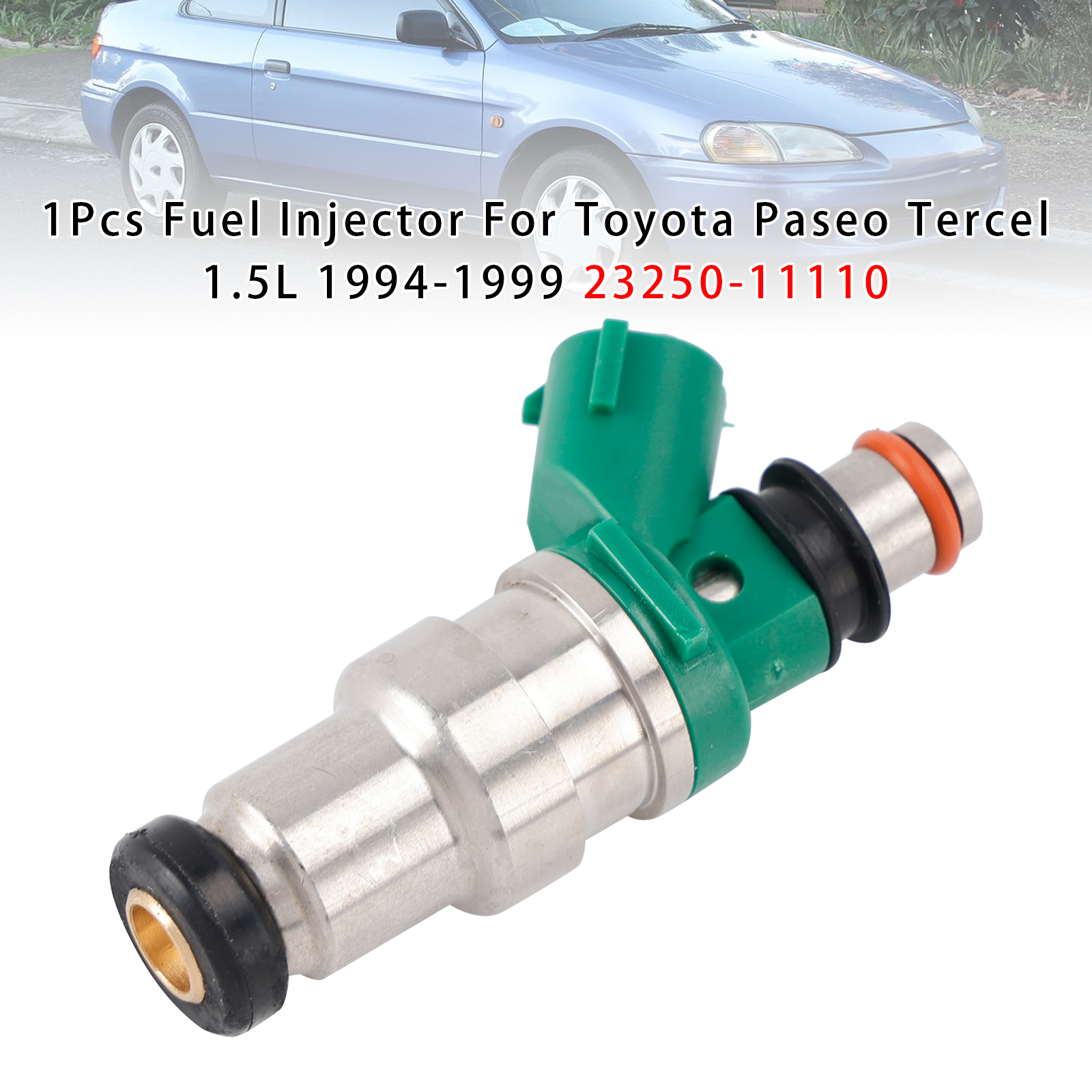 1995-1997 Toyota Carina E Saloon (T19) 1.6 1Pcs Fuel Injector 23250-11110 Generic