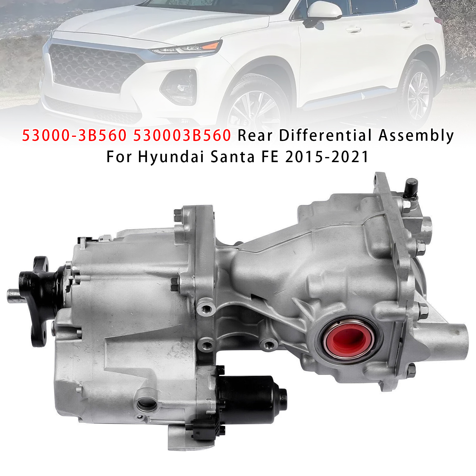 2017-2018 Hyundai Santa Fe Sport Rear Differential Assembly 53000-3B560 530003B560 Generic