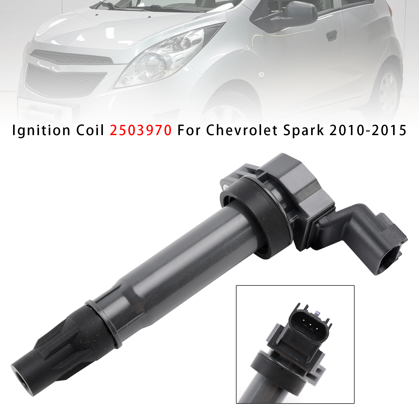 2010-2015 Chevrolet Spark Ignition Coil 2503970 Generic
