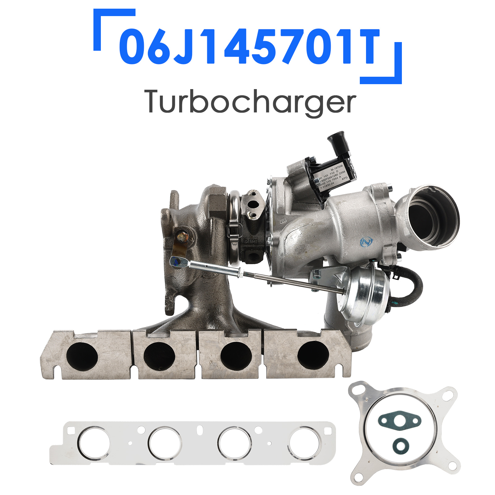 2008-2016 Audi A3 Q3 Turbocharger 06J145701T Generic