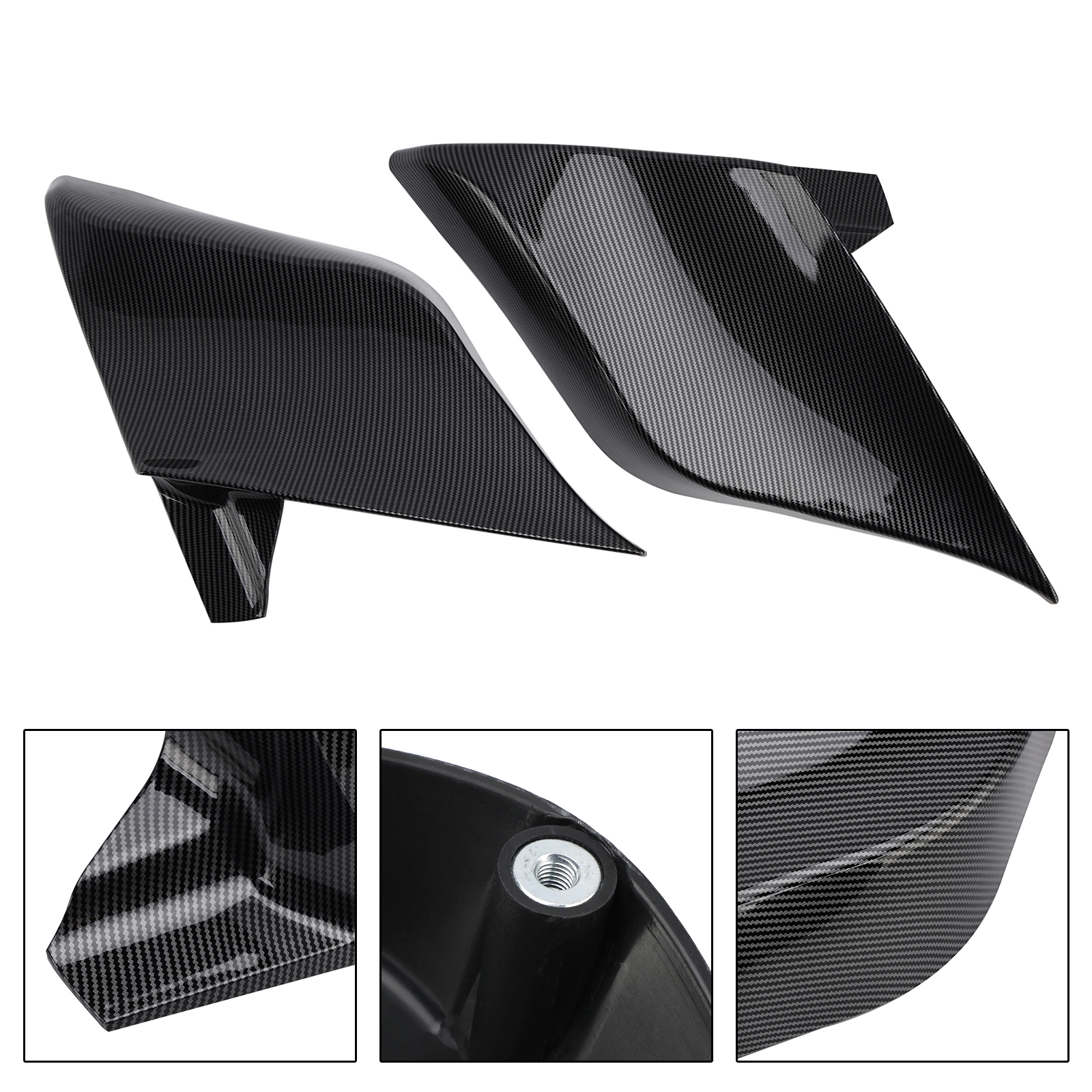 2009-2013 Touring Road King Street Glide Electra Glide Ultra Side Battery Cover Black Generic