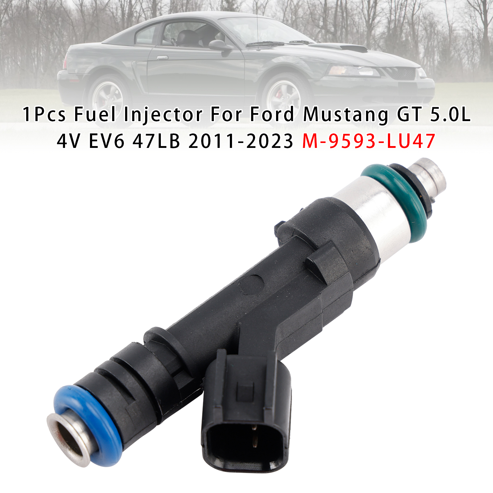 1999-2004 Ford Mustang 4.6L 4V 1Pcs Fuel Injector M-9593-LU47 Generic